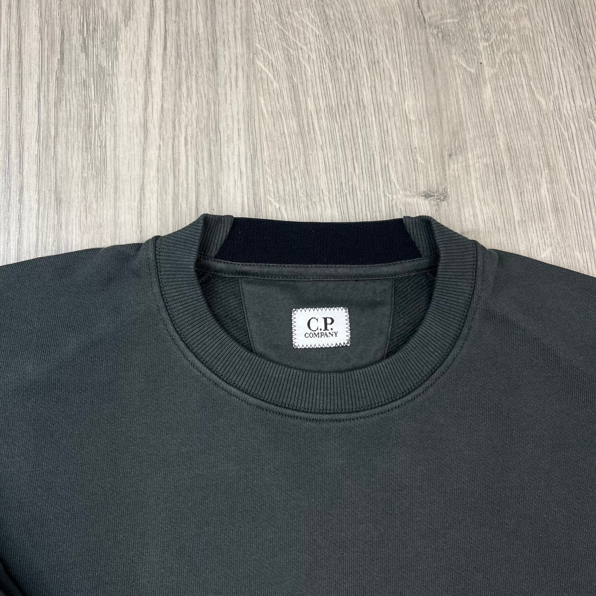 CP Company Raised Fleece Tracksuit - Raven