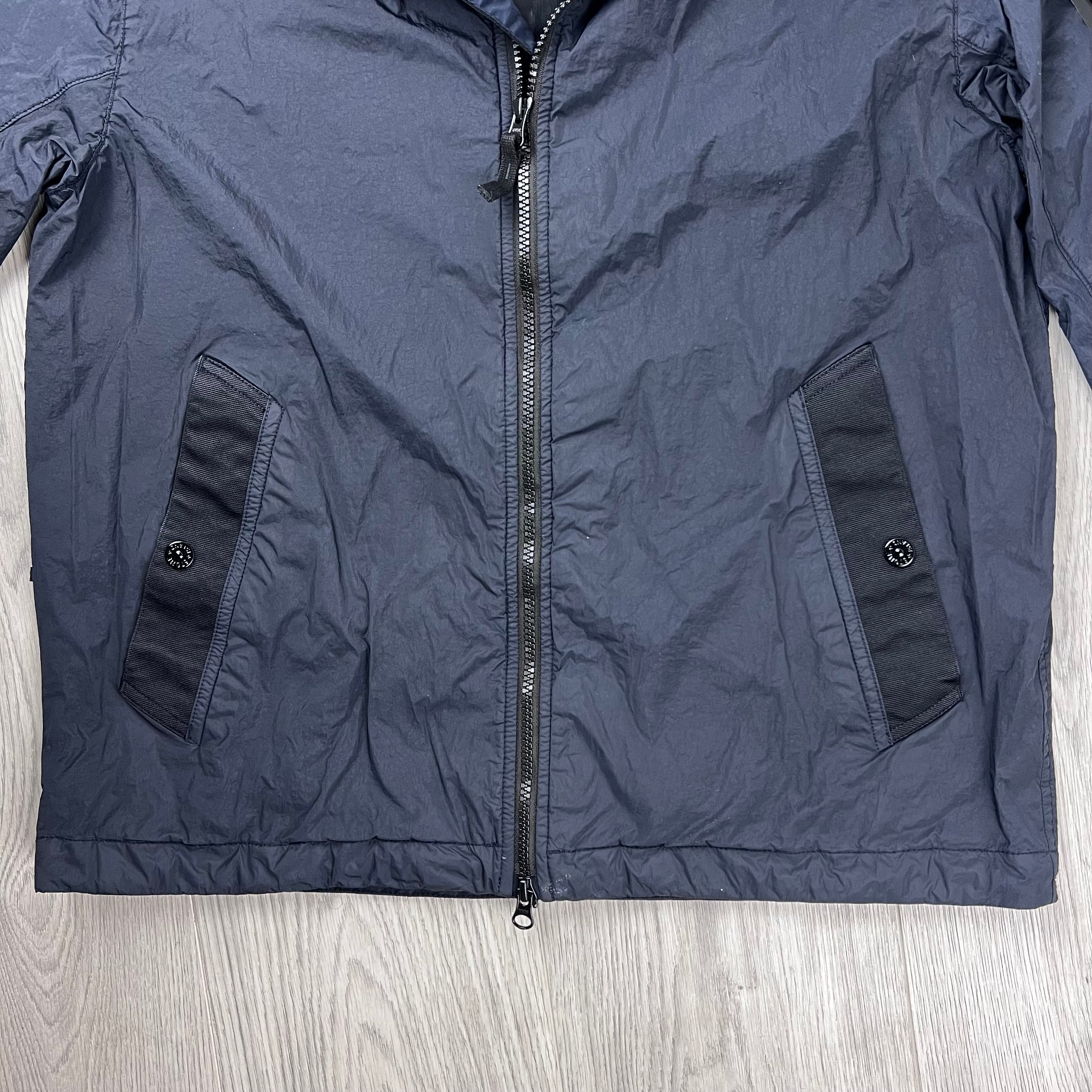 Stone Island Crinkle Reps NY Jacket - Navy