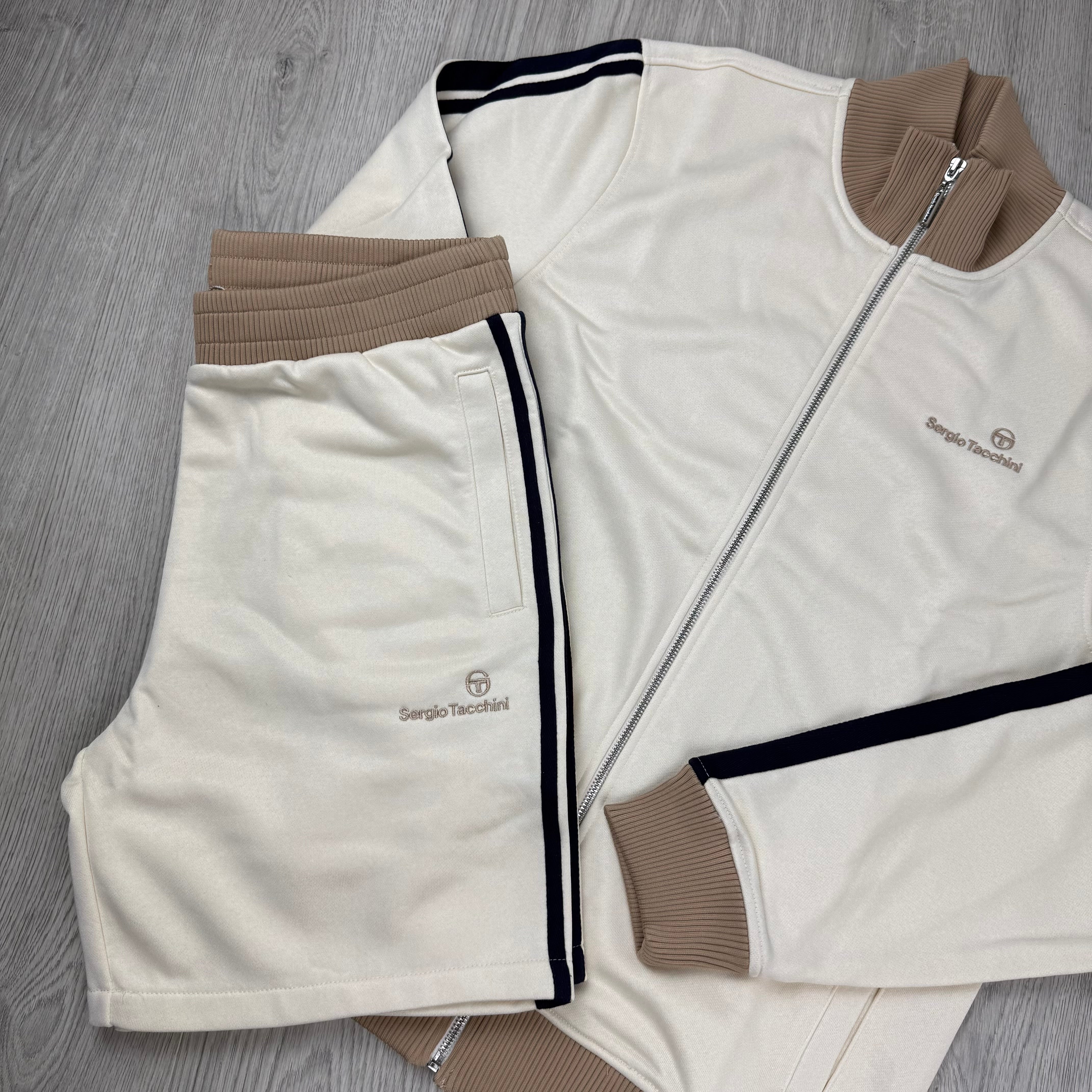 Sergio Tacchini 'Adriano' Tracksuit - Pearled Ivory