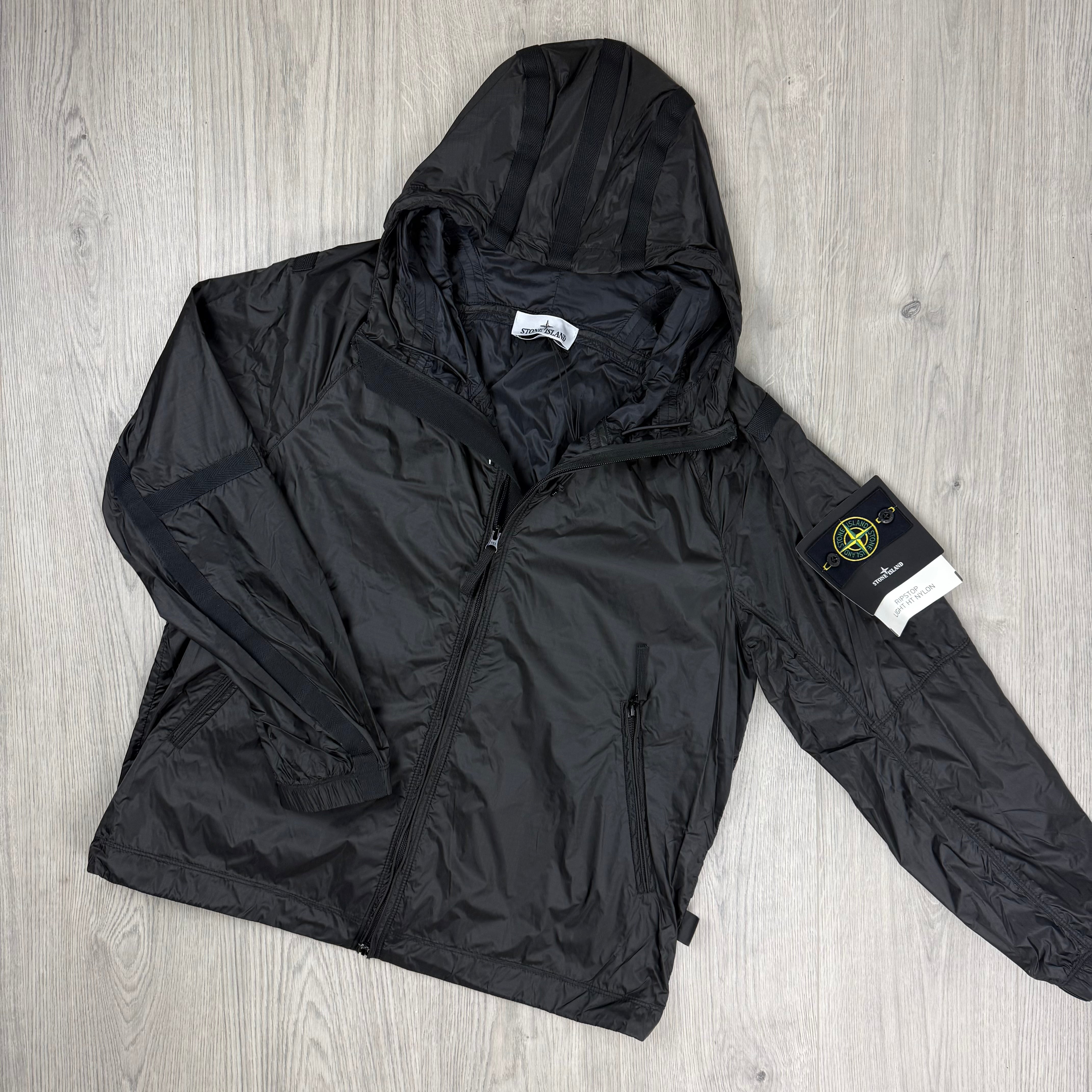 Stone Island Ripstop HY Nylon Jacket - Lead Grey