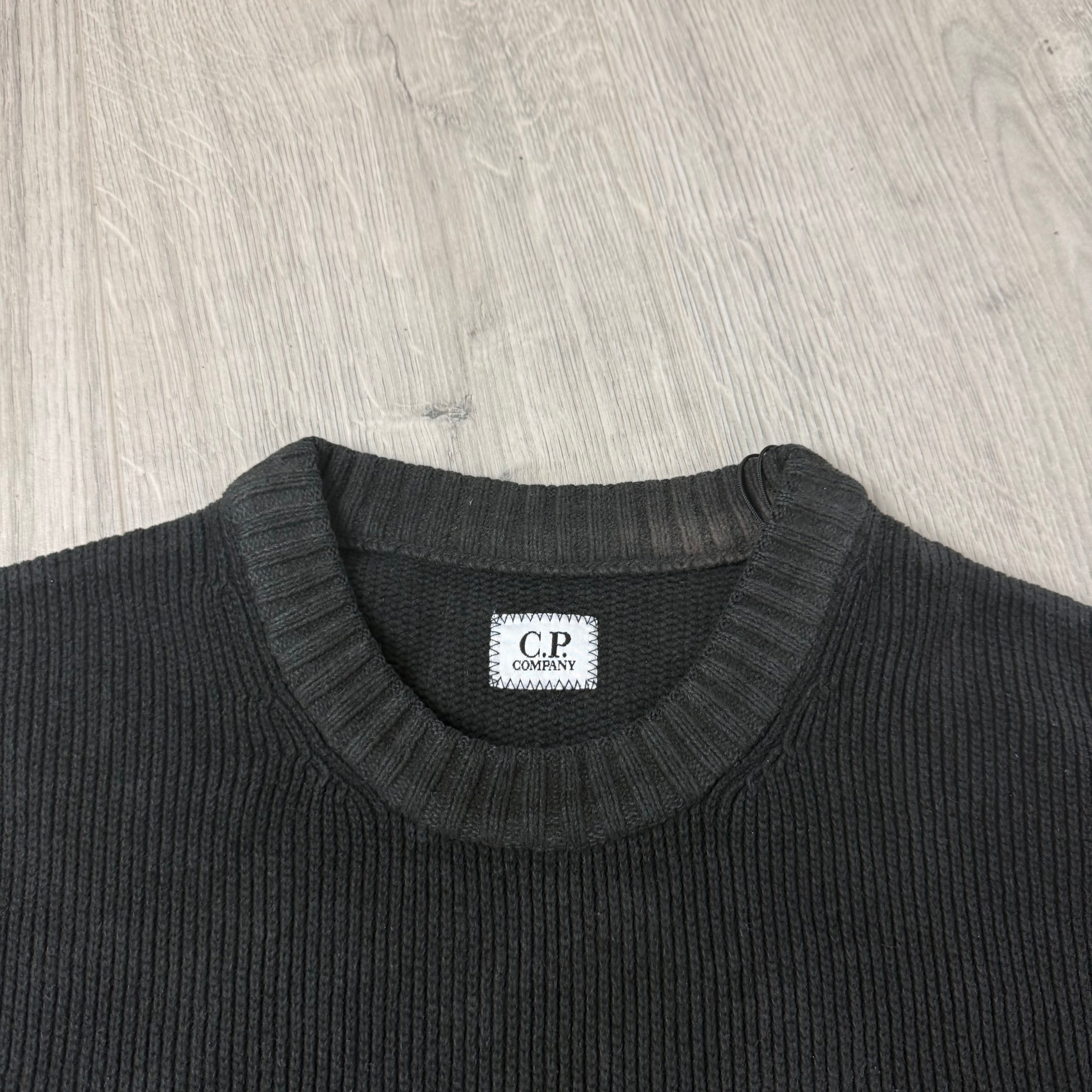 CP Company Chenille Sweatshirt - Black