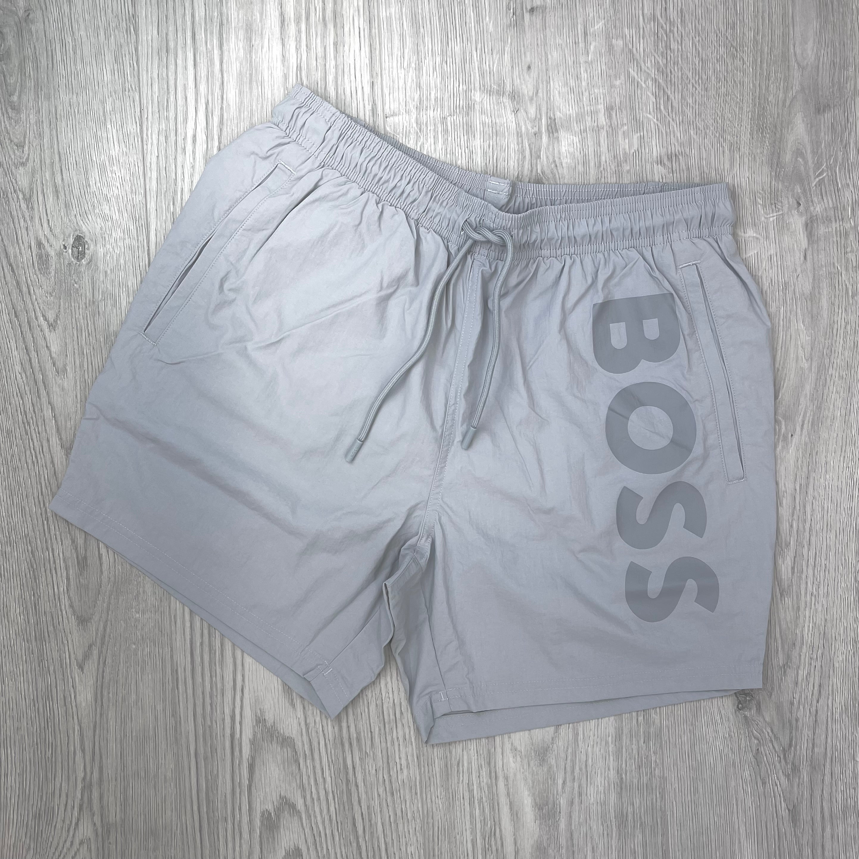 Hugo Boss Swim Shorts - Grey