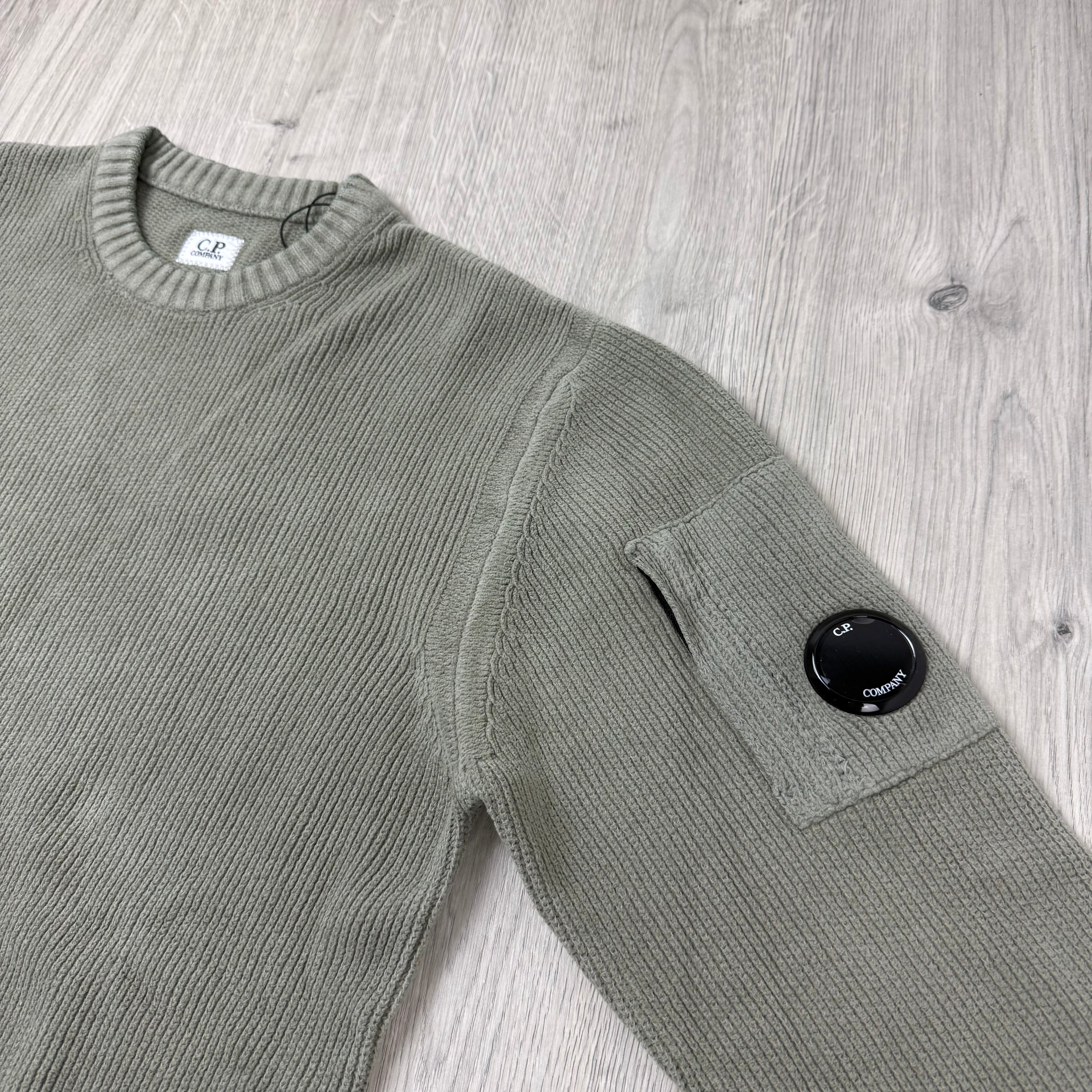 CP Company Knit Sweatshirt - Fallen Rock