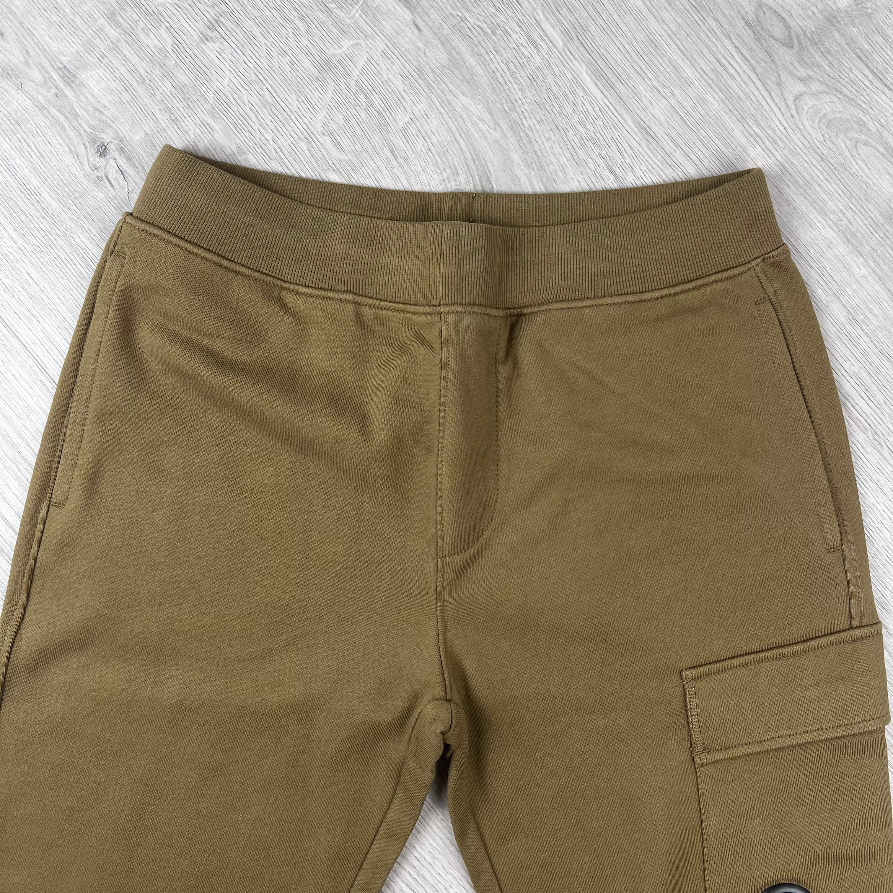 CP Company Raised Fleece Sweatpants - Ermine