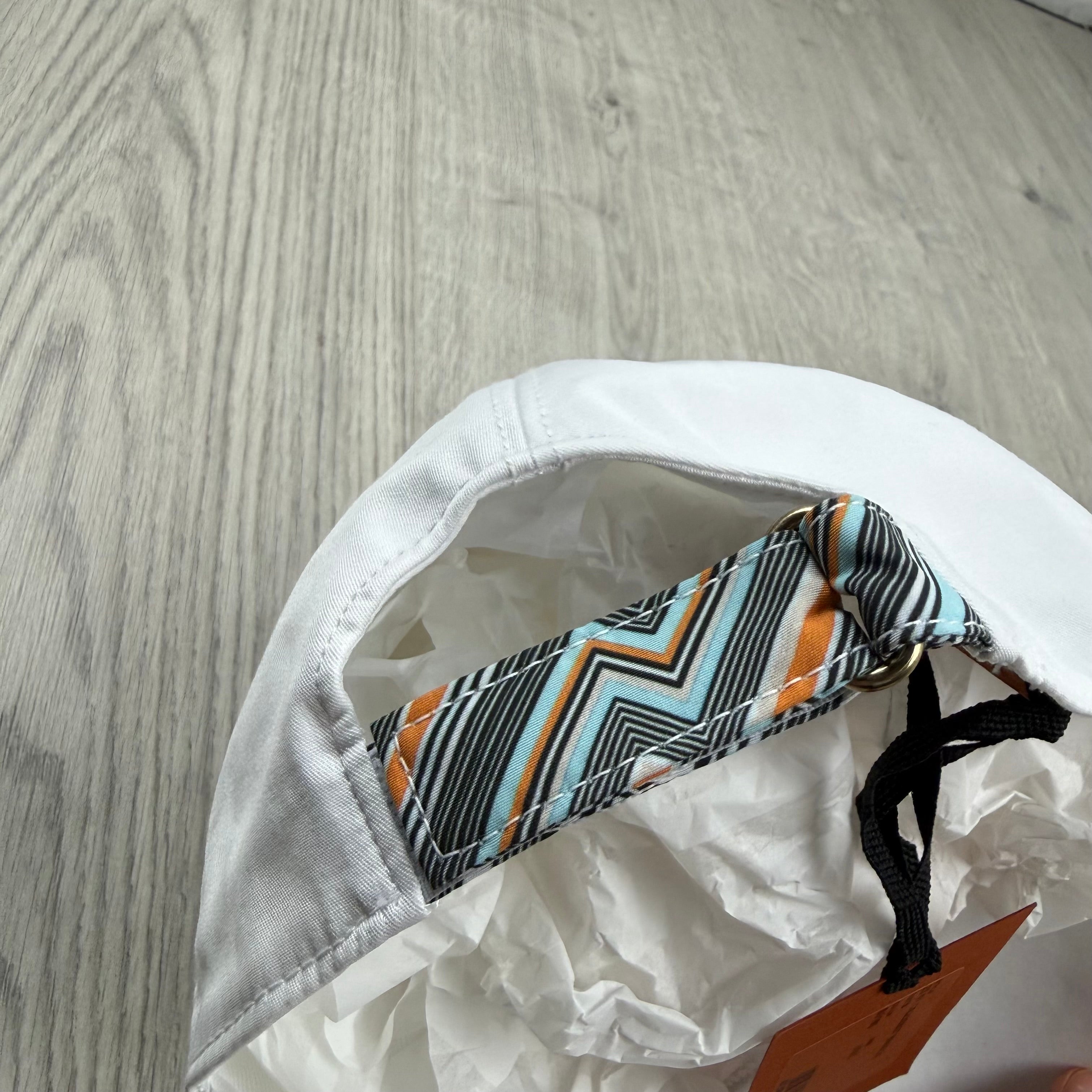 Missoni Visor Baseball Cap - White