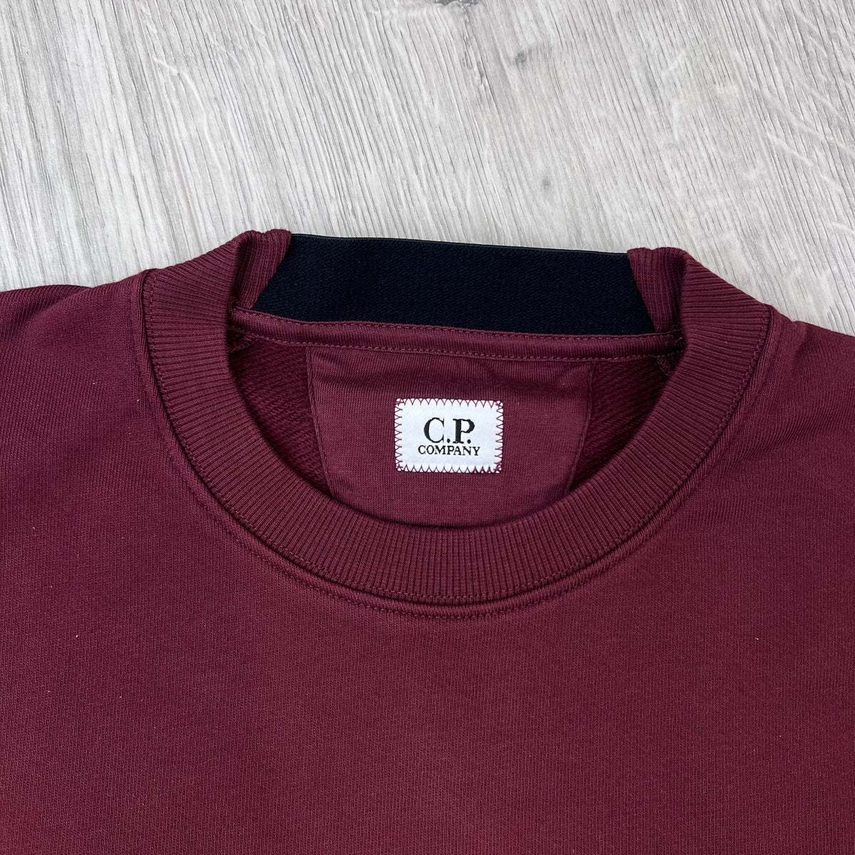 CP Company Raised Fleece Sweatshirt - Andorra Red