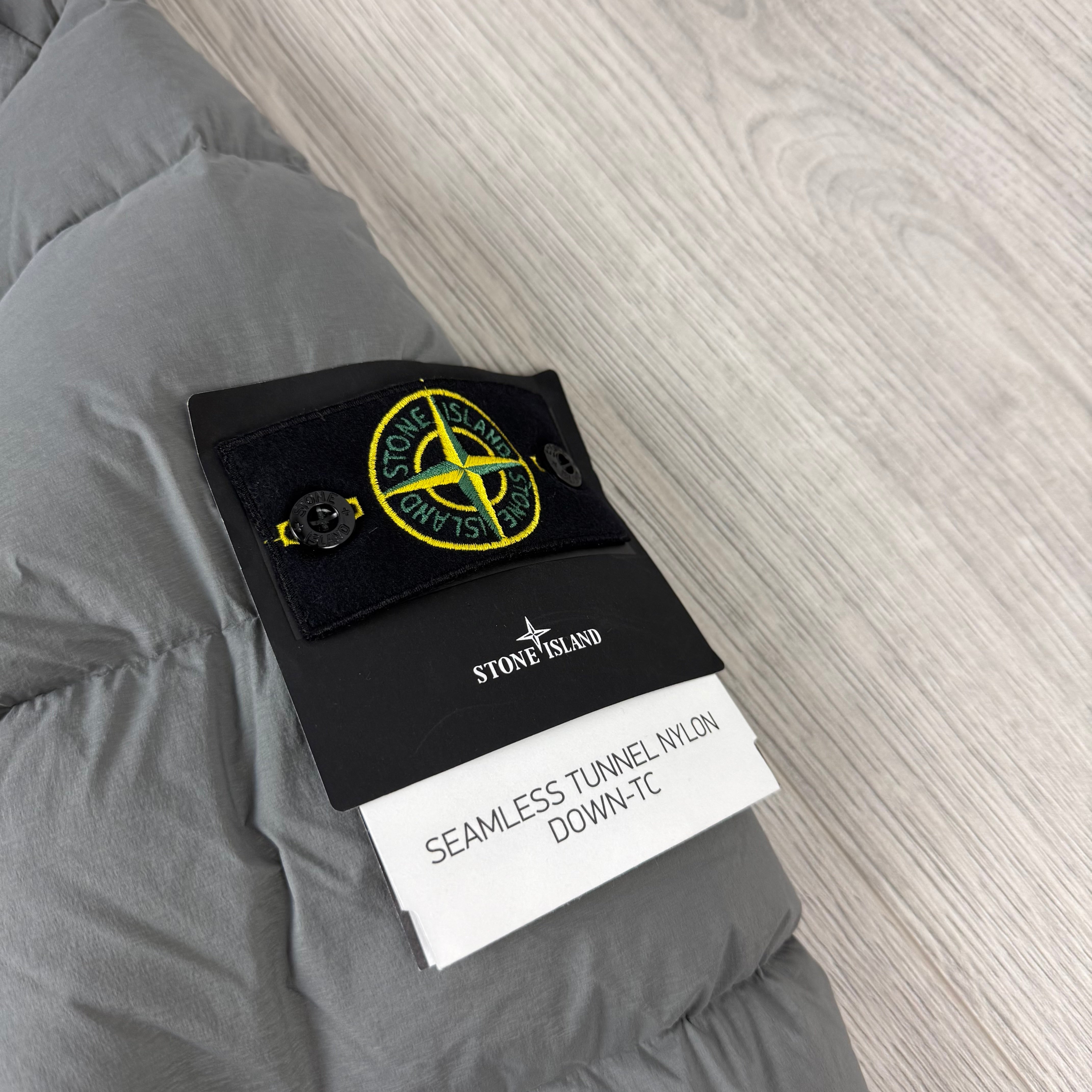 Stone Island Nylon Down Jacket - Cement