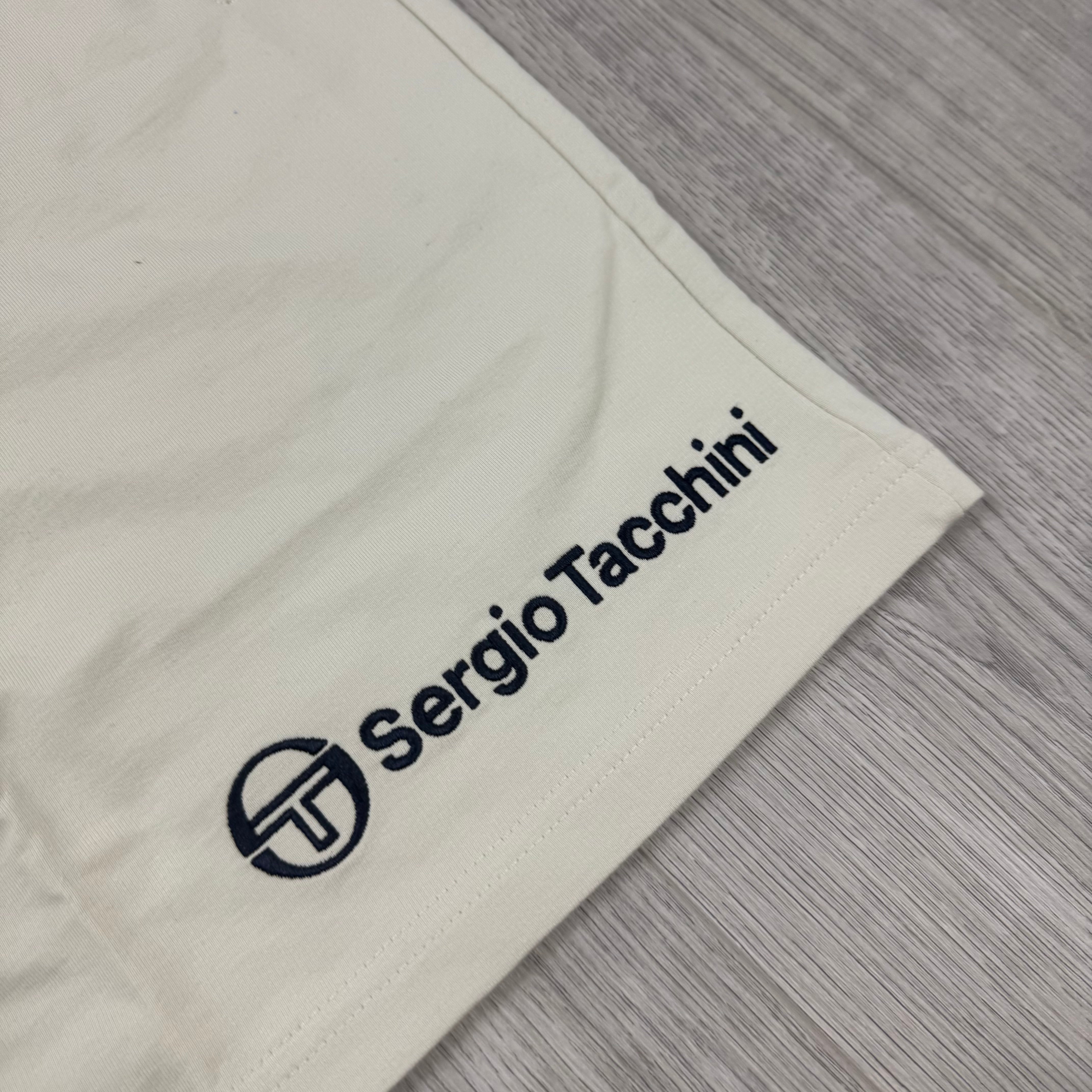 Sergio Tacchini 'Asis' Jersey Shorts - Pearled Ivory