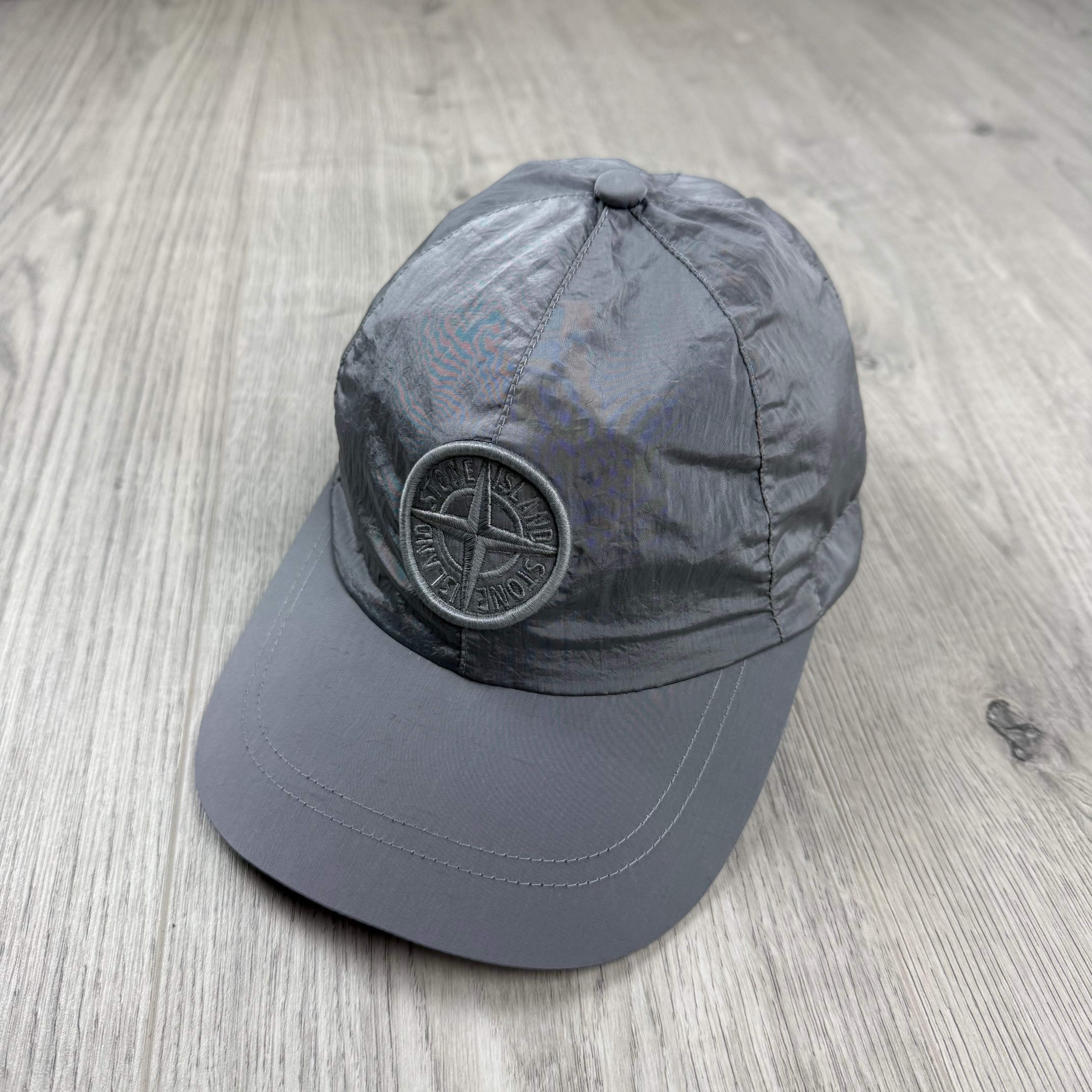 Stone Island Metal Baseball Cap - Pearl Grey