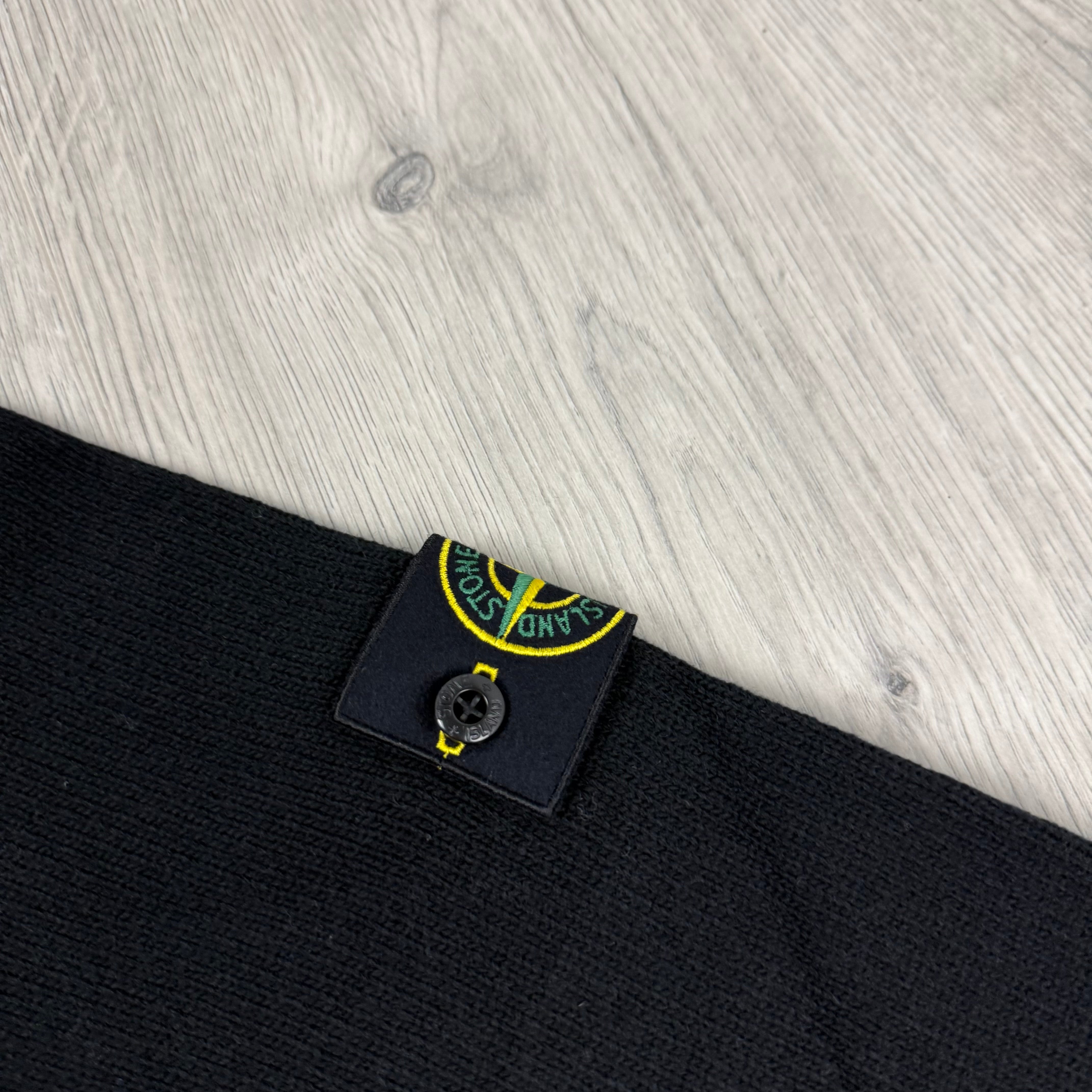 Stone Island Knit Sweatshirt - Black