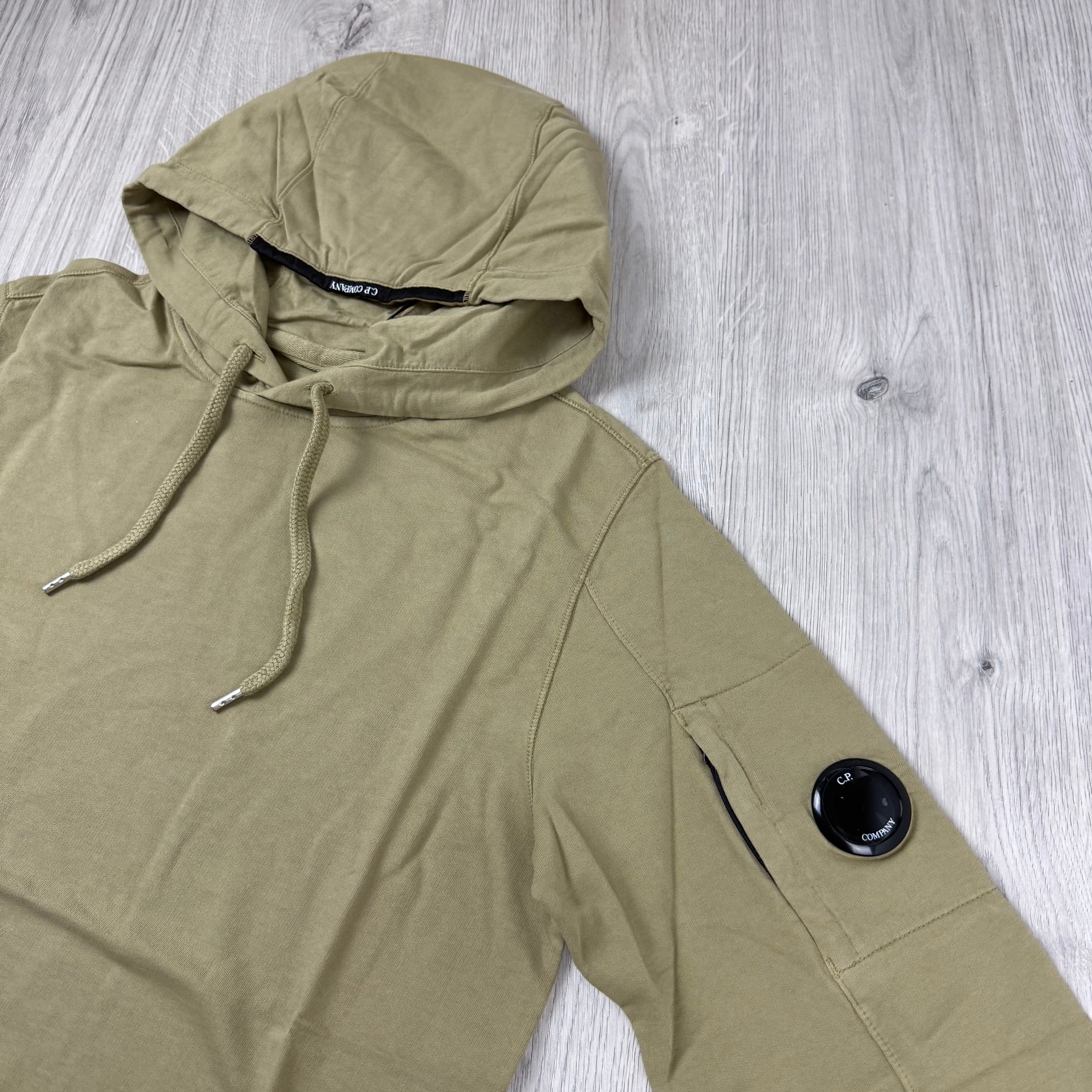CP Company Light Fleece Hoodie - Cornstalk