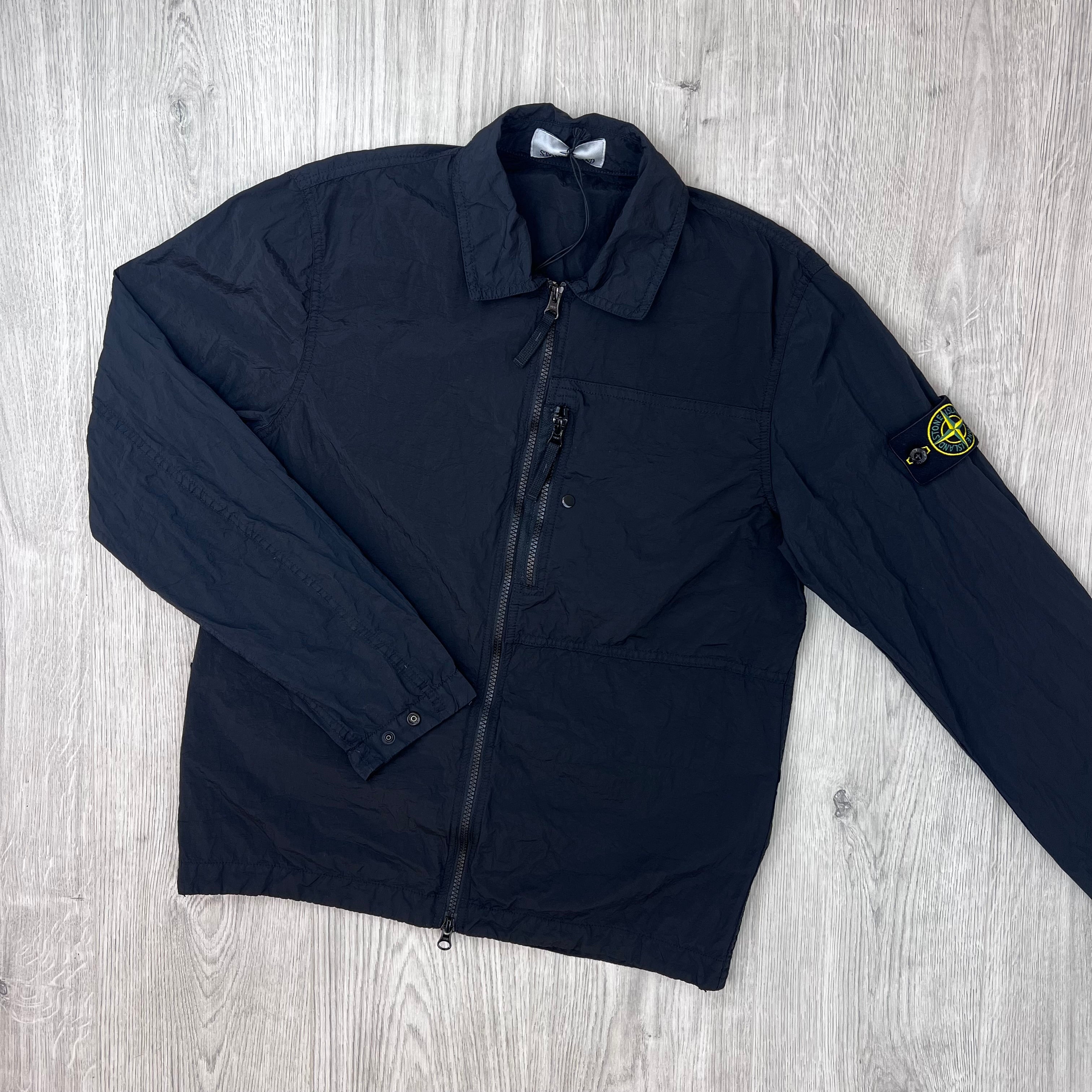 Stone Island Metal Overshirt - Black