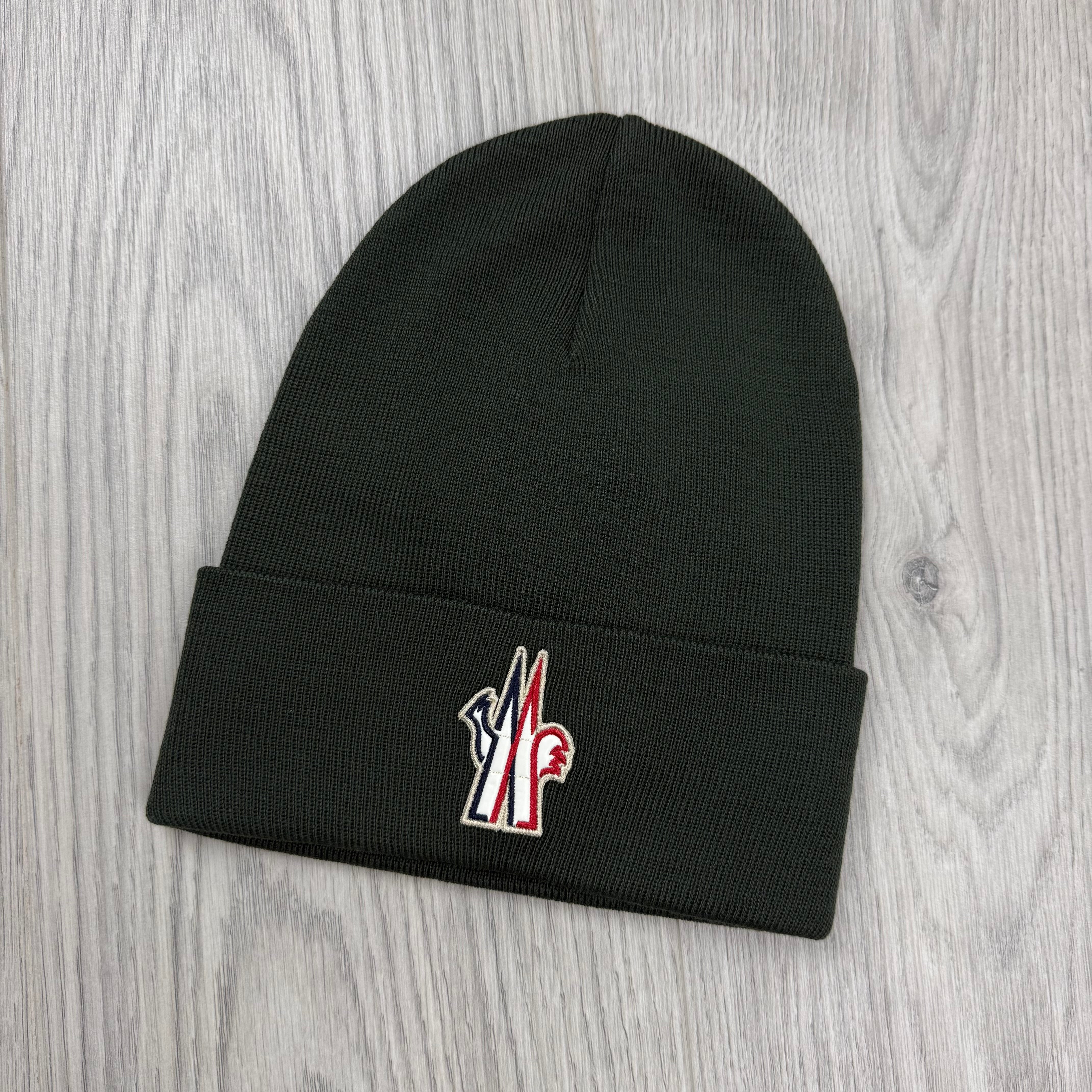 Moncler Grenoble Wool Beanie - Olive