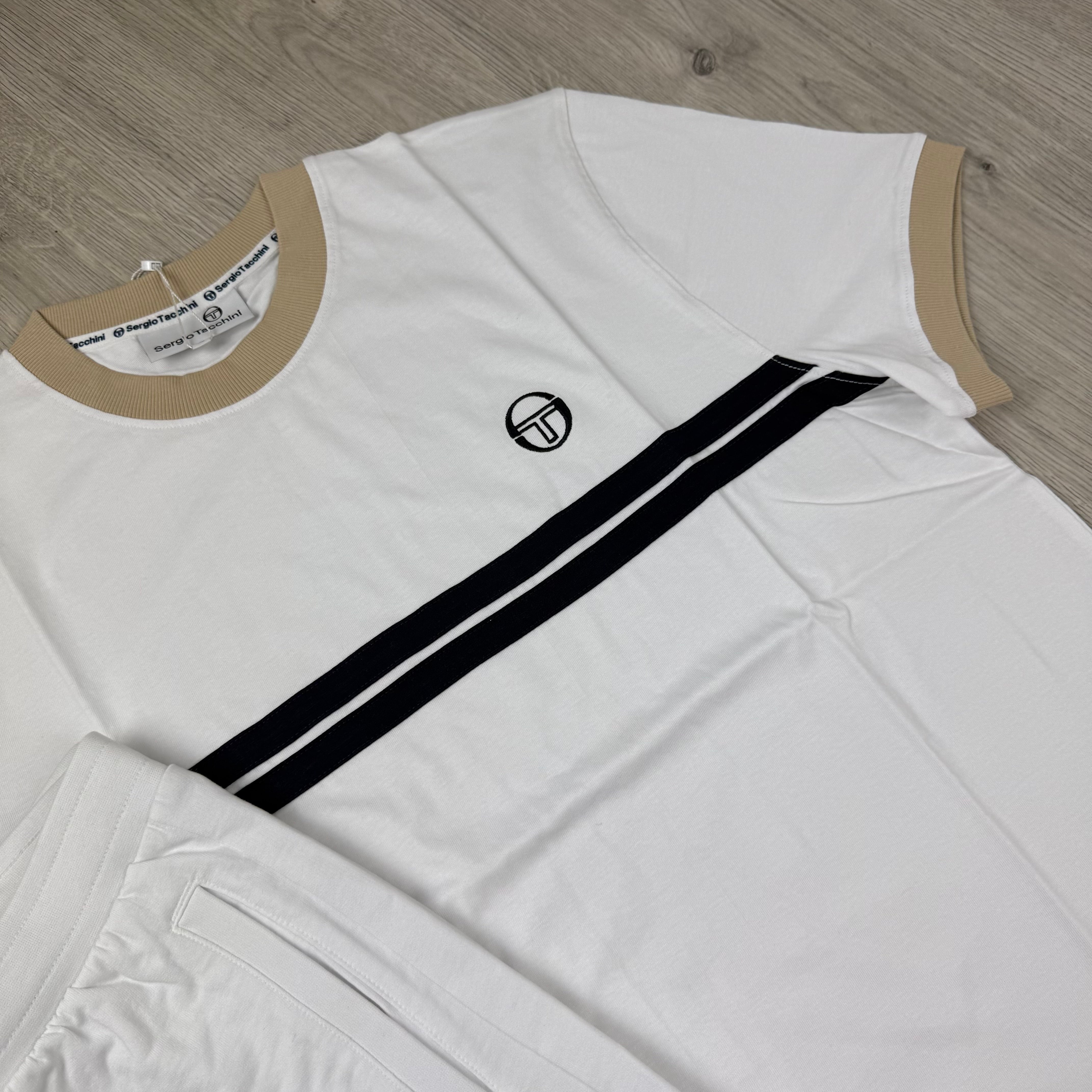 Sergio Tacchini 'Supermac' Set - White