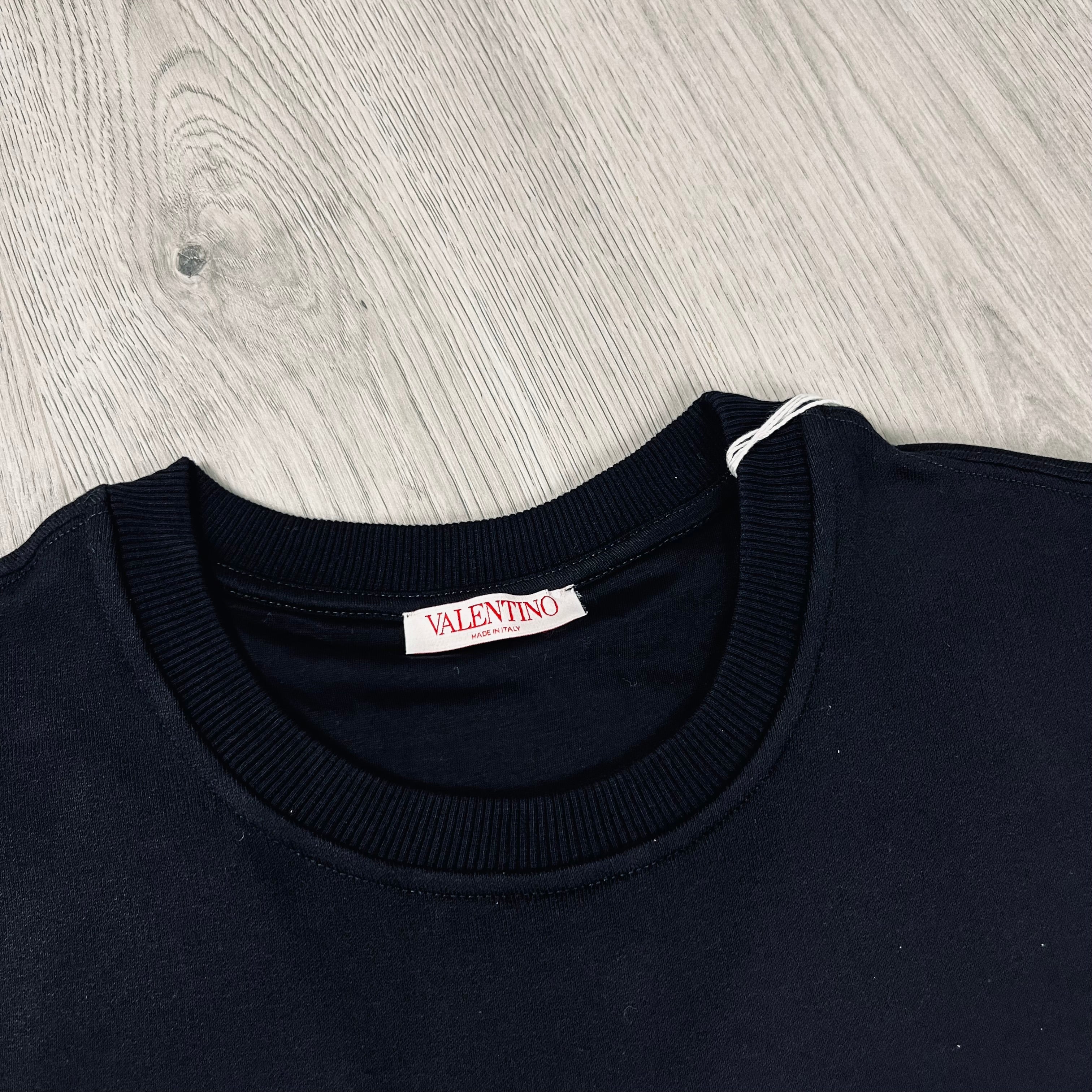 Valentino Garavani Sweatshirt in Black. On sale at Open Attire.