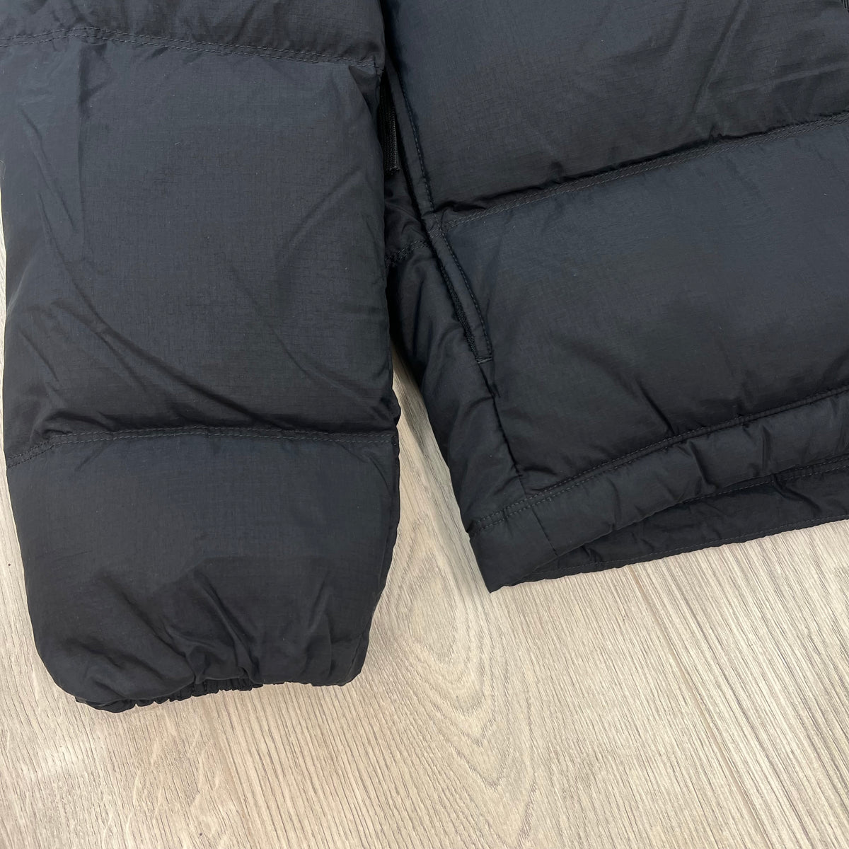Stone Island Ripstop Down Jacket - Black