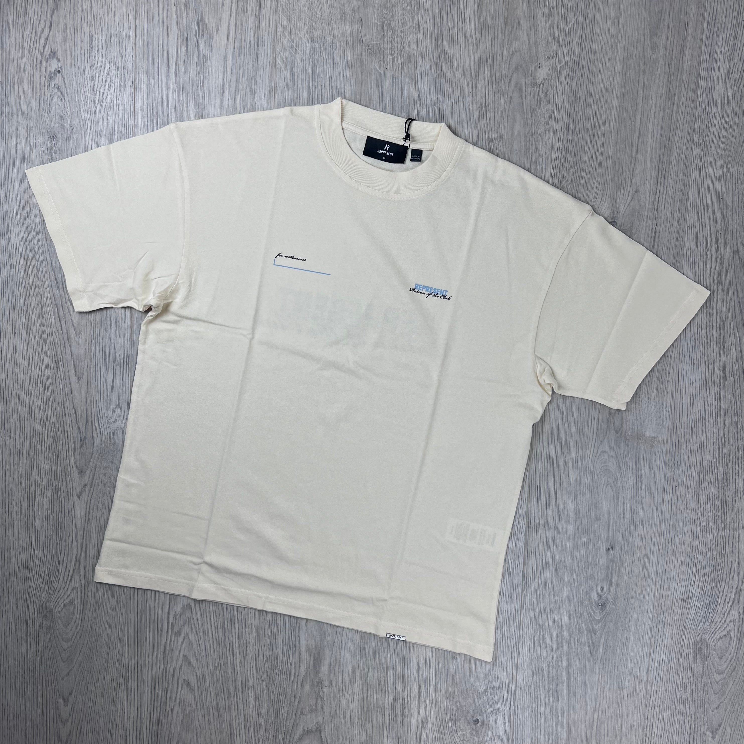 Represent 'Patron' T-Shirt - Buttercream