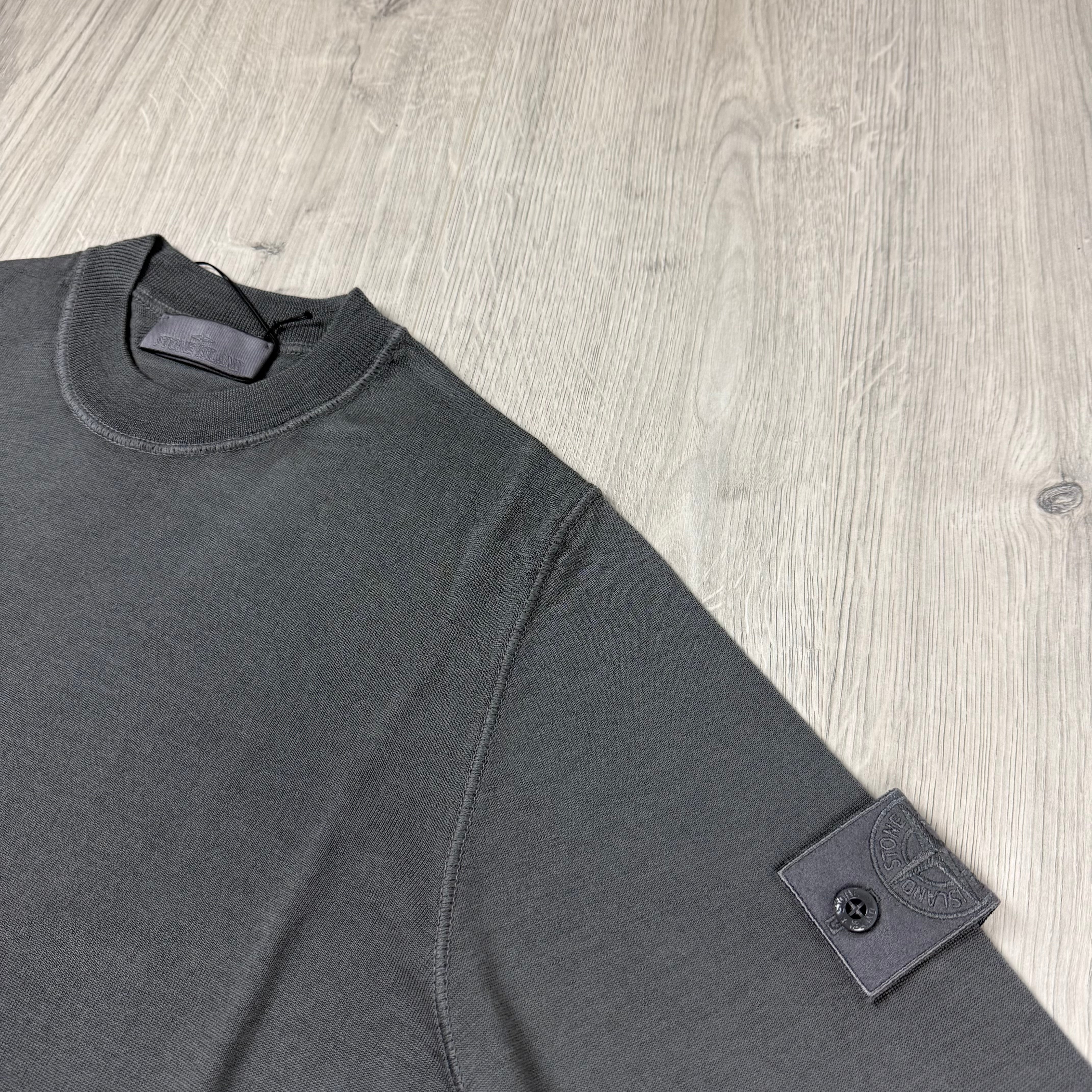 Stone Island Ghost Knit Sweatshirt - Grey