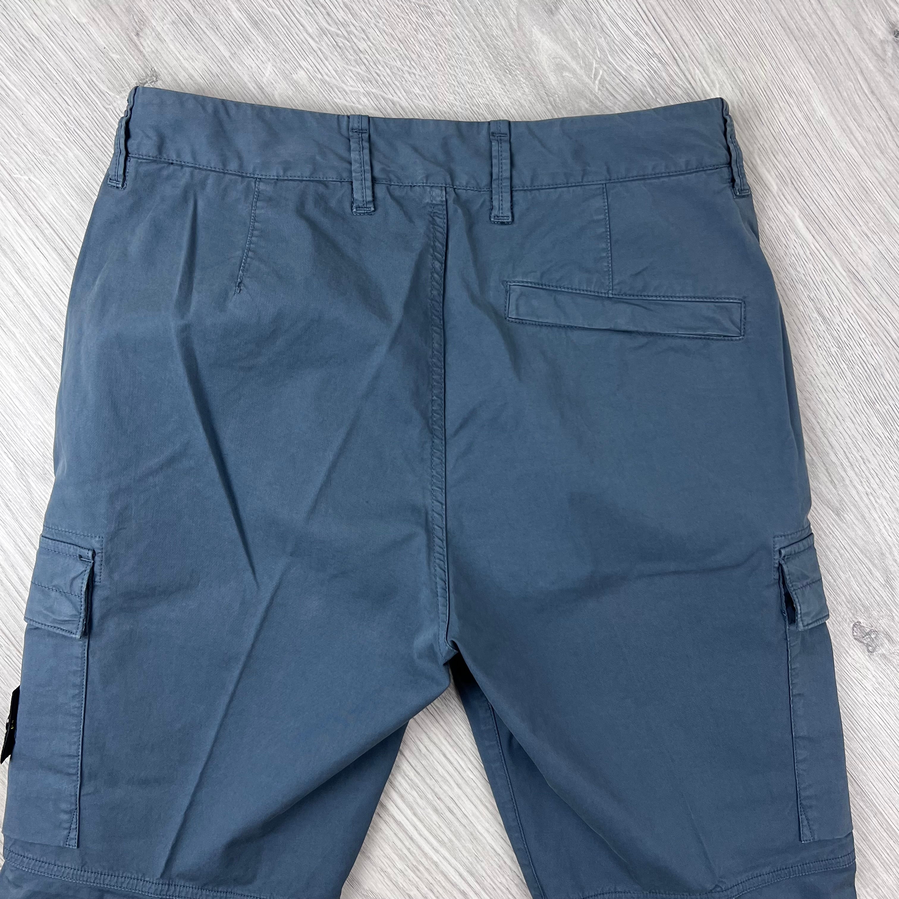 Stone Island Cargo Trousers - Slate Blue