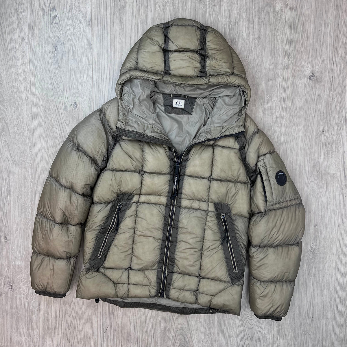 CP Company D.D. Shell Down Jacket - Fallen Rock