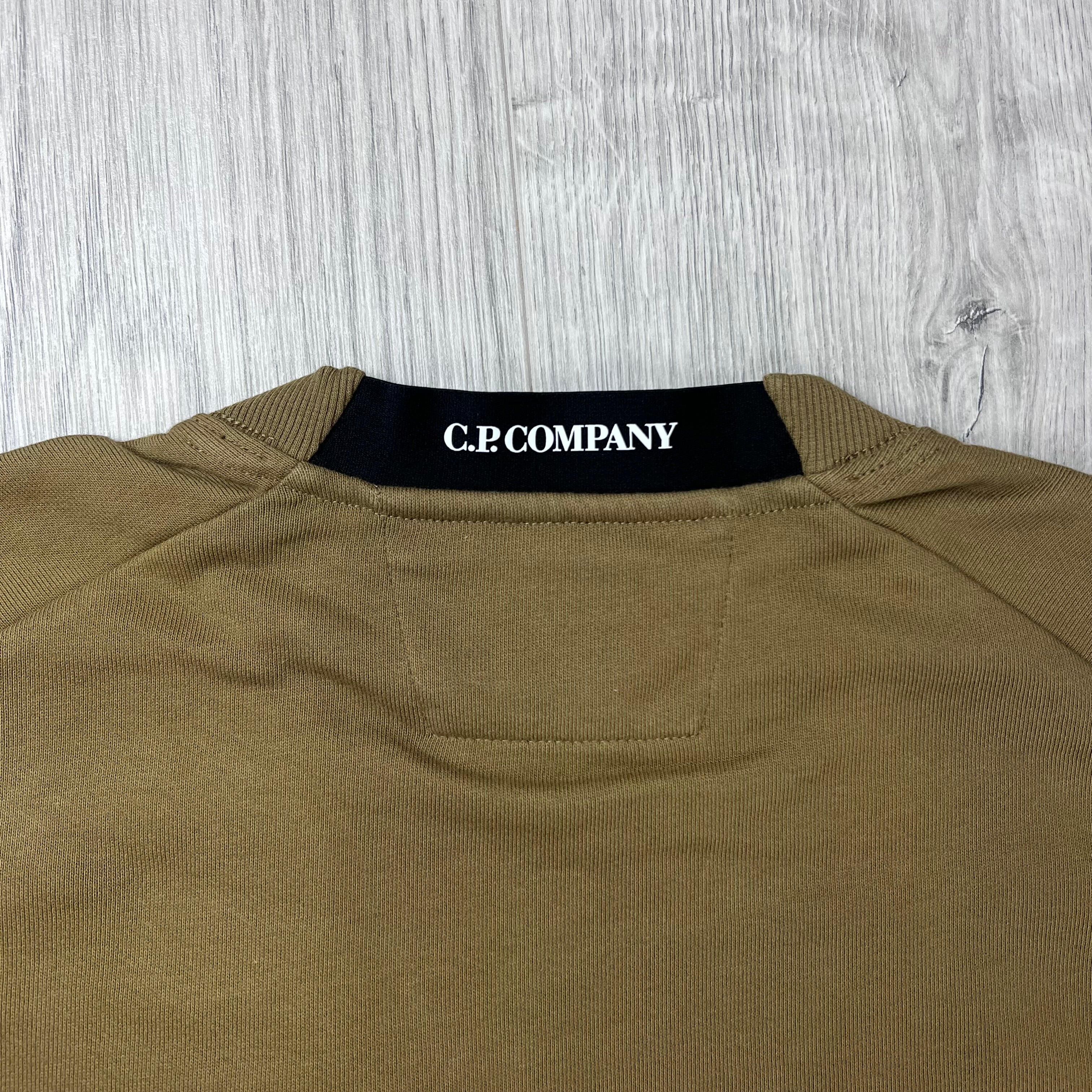 CP Company Raised Fleece Sweatshirt - Ermine