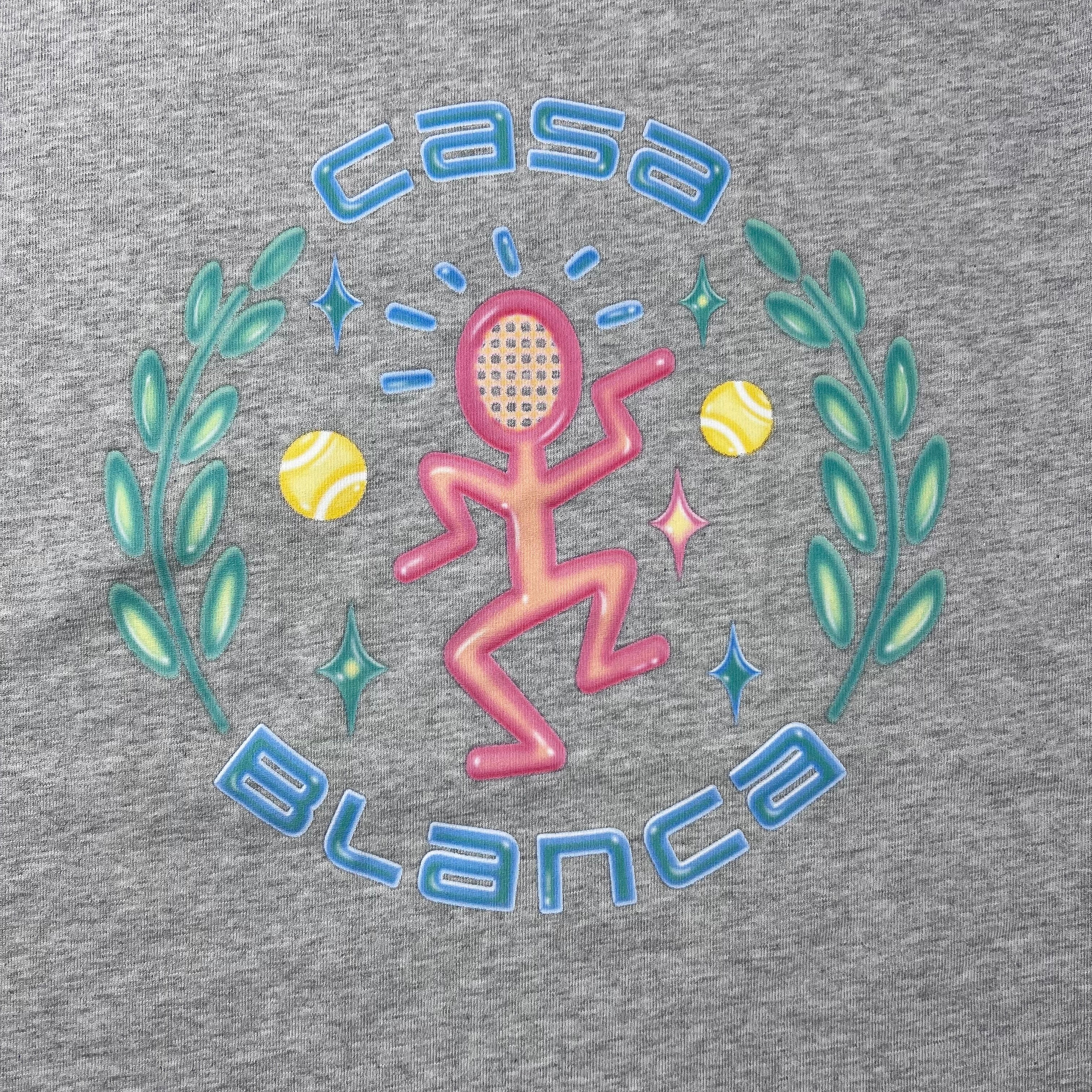 Casablanca 'Dance Joy' T-Shirt - Grey