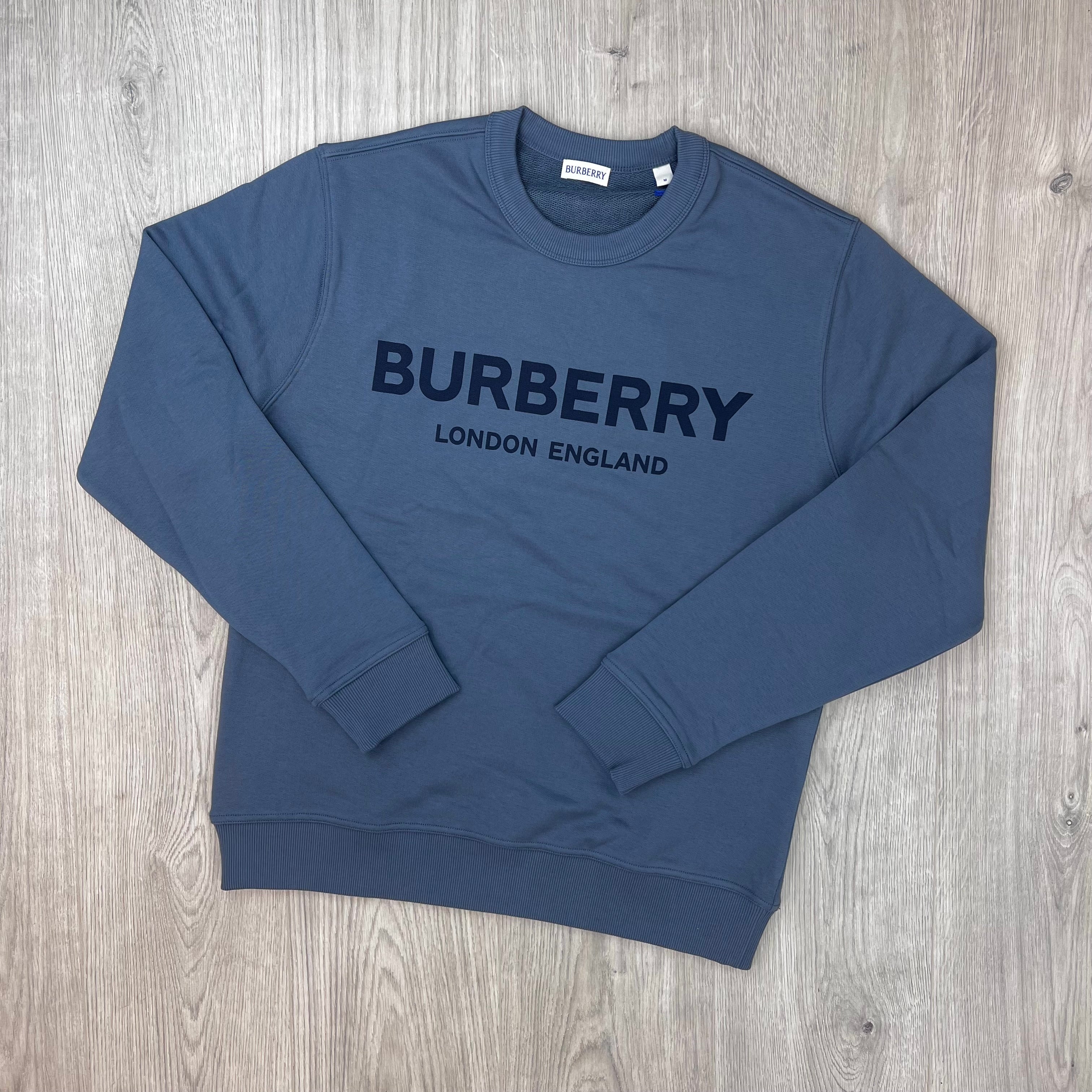 Burberry 'Fawson' Sweatshirt - Carbon Blue