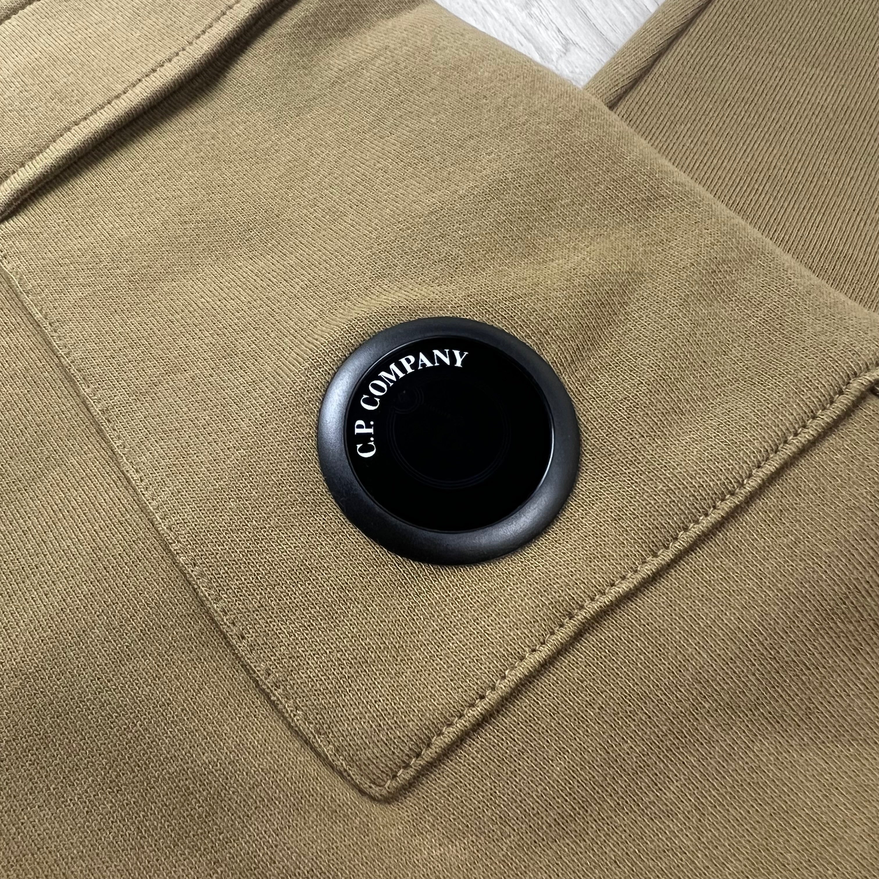 CP Company Raised Fleece Sweatpants - Ermine
