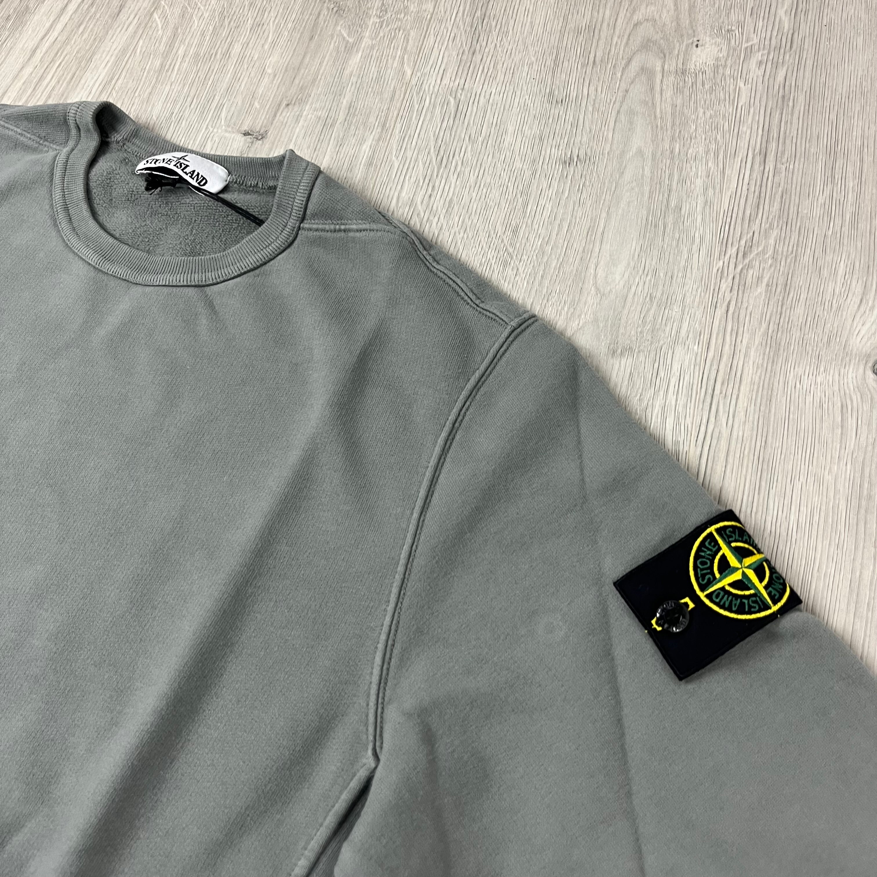 Stone Island Dyed Sweatshirt - Cement