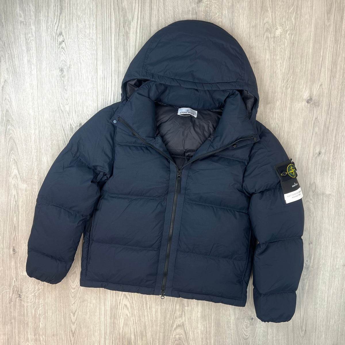 Stone Island Ripstop Down Jacket - Navy