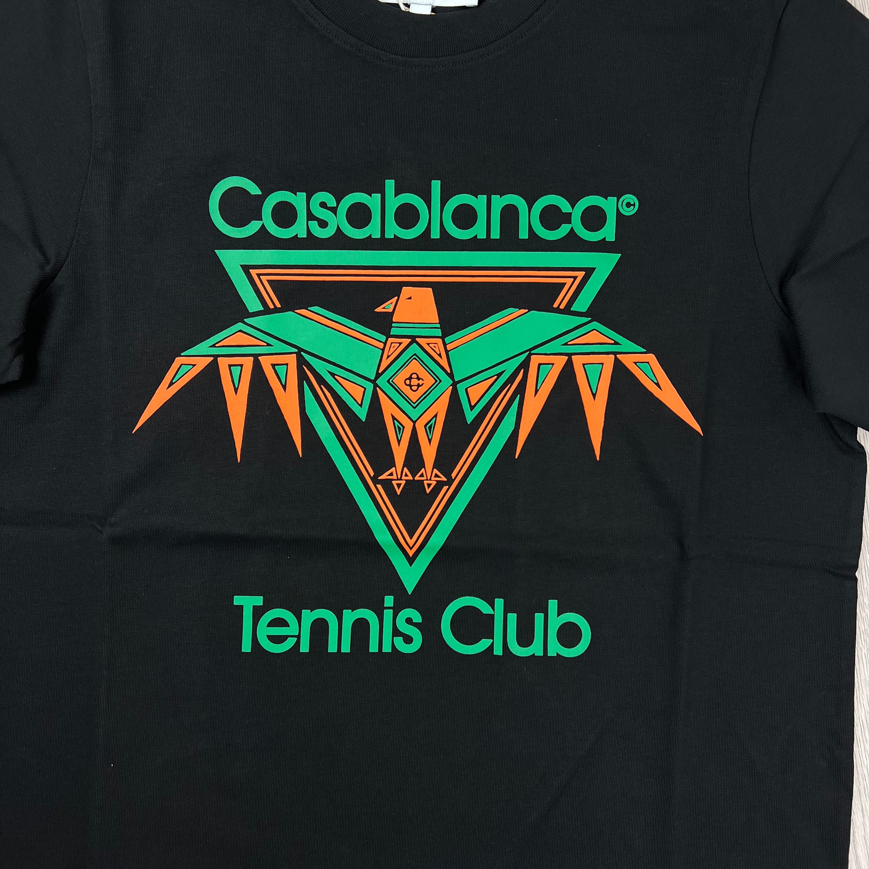Casablanca 'Playful Eagle' T-Shirt - Black