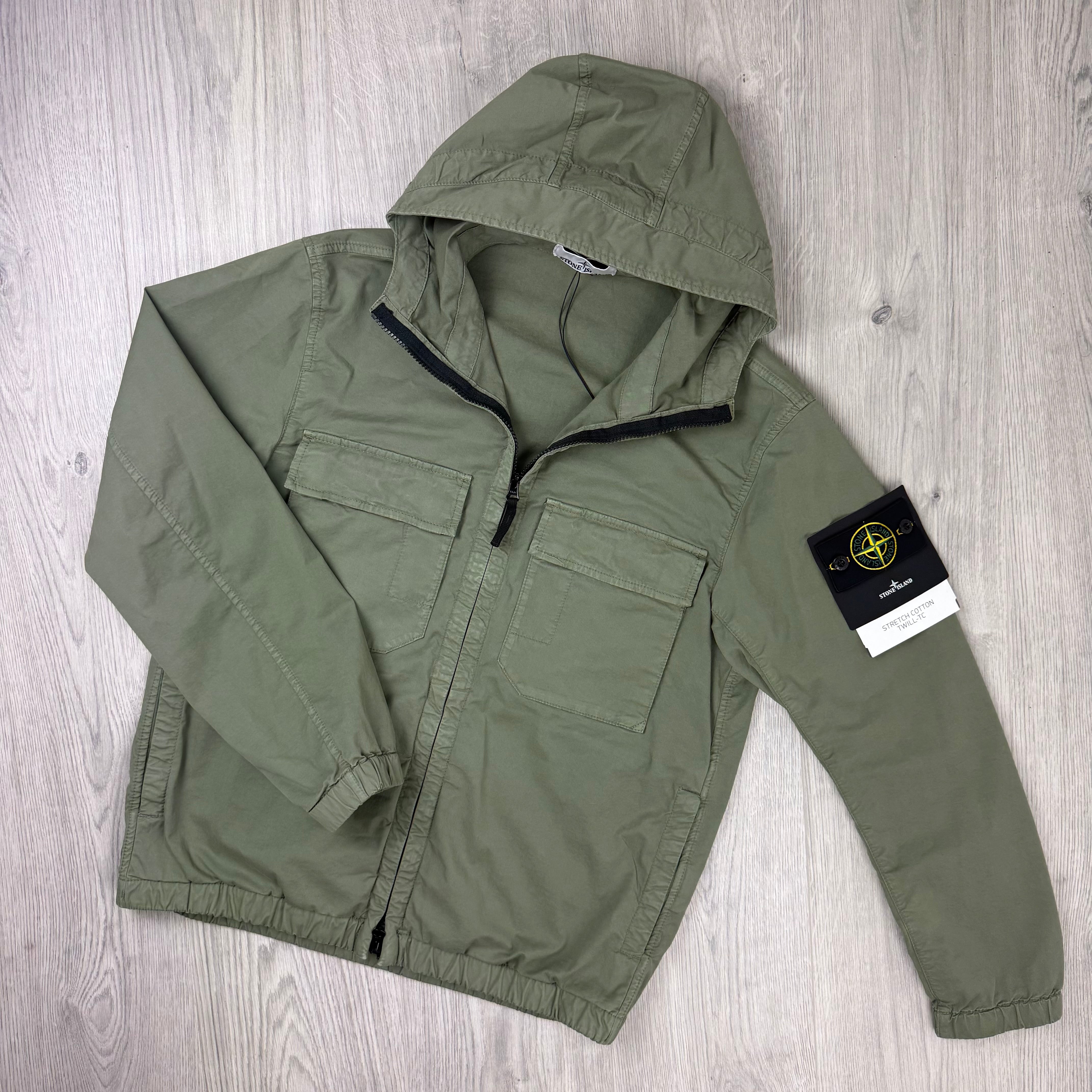 Stone Island Supima Jacket - Military