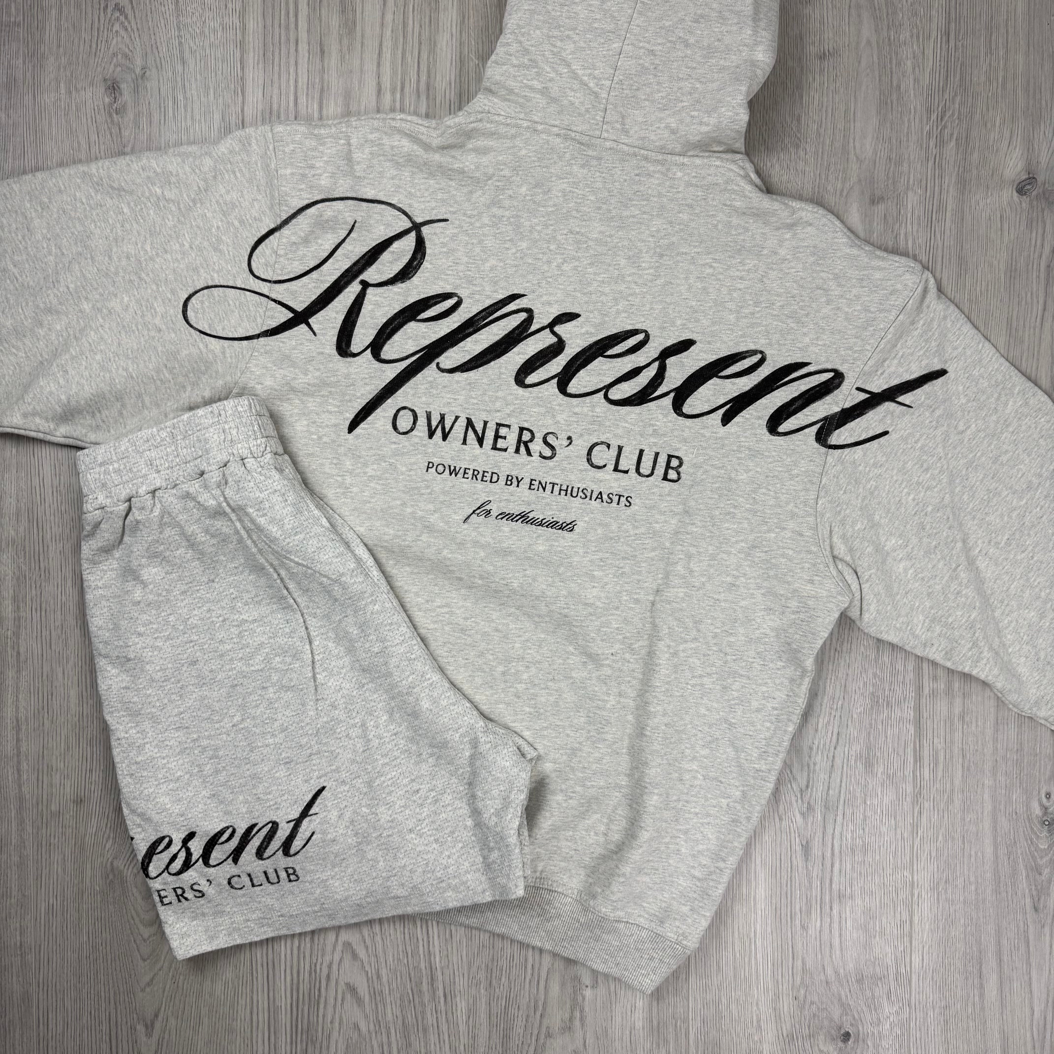 Represent 'Owners Club' Tracksuit - Cream Marl