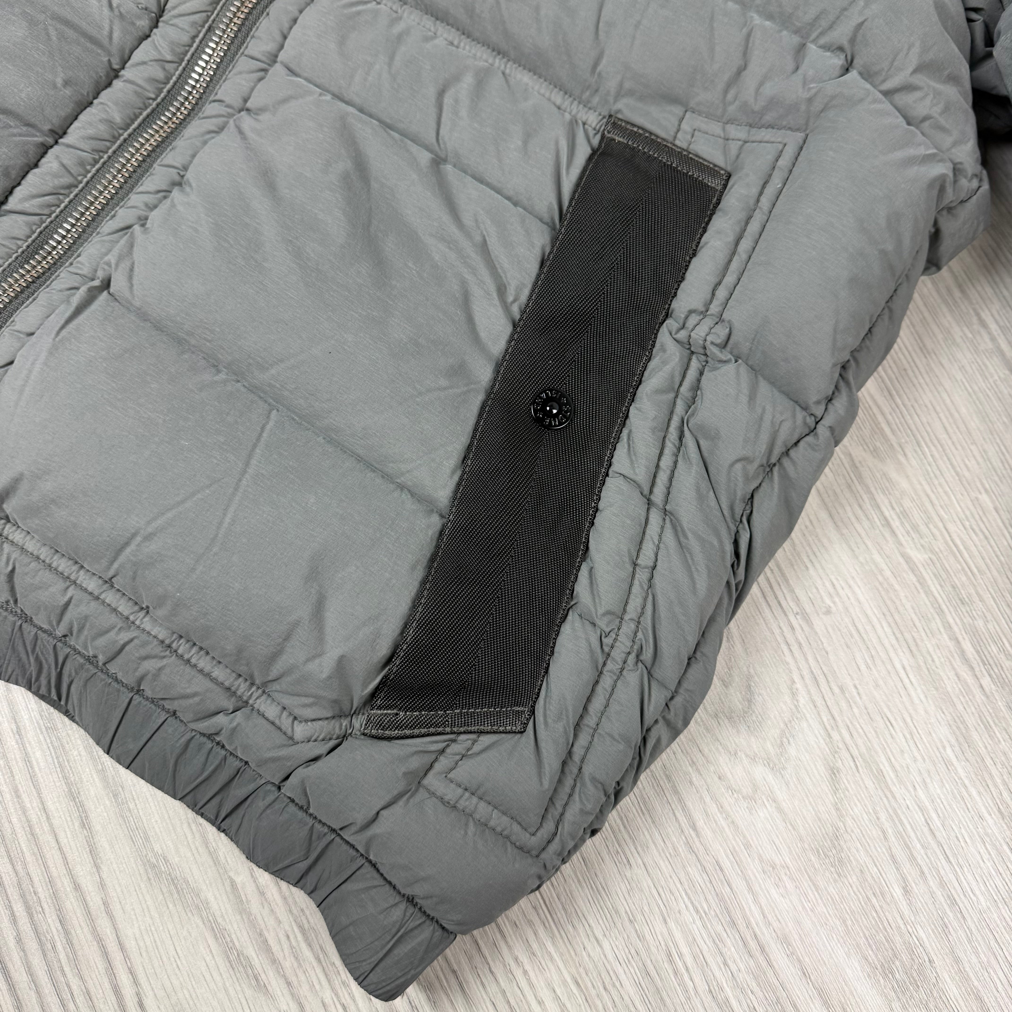 Stone Island Nylon Down Jacket - Cement