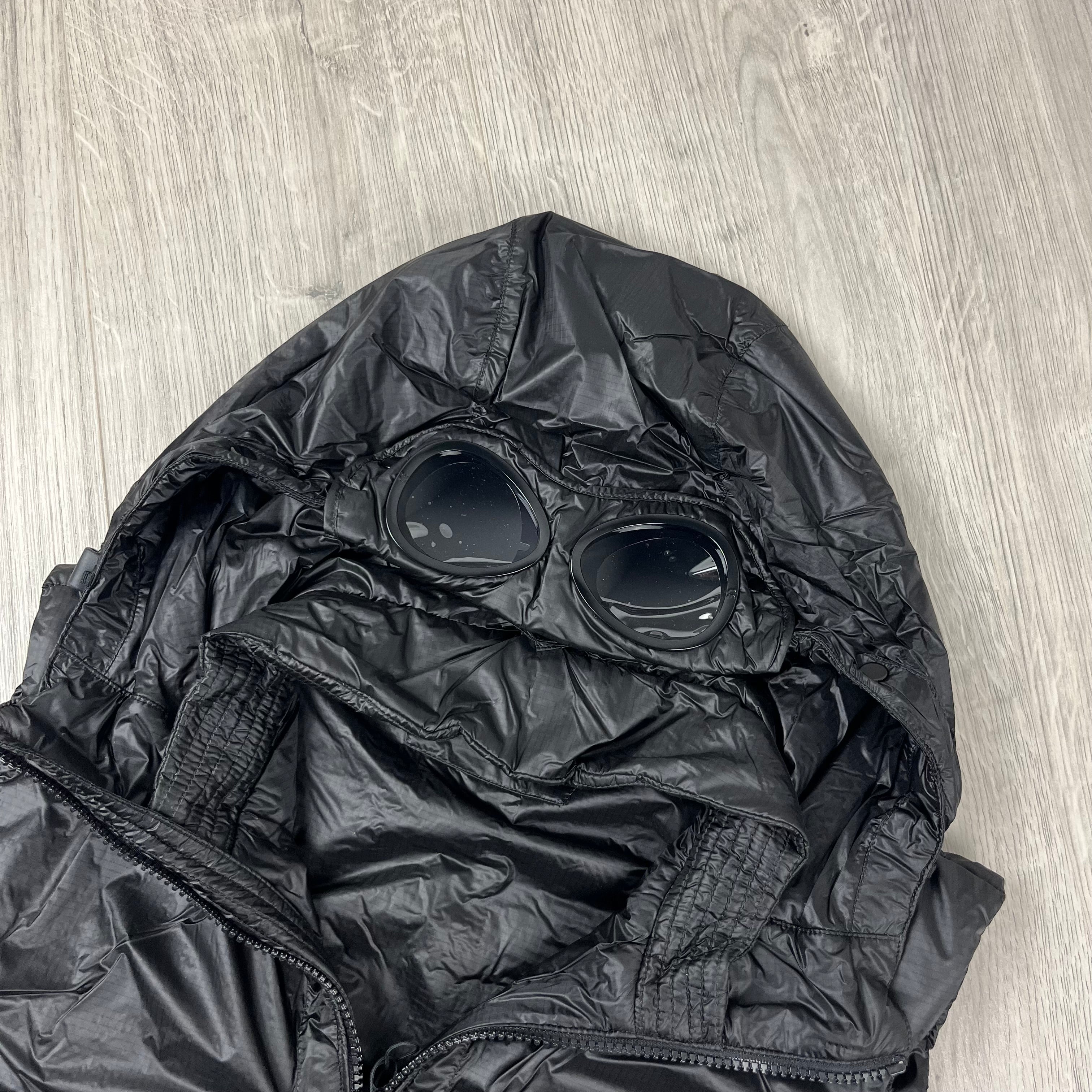 Men's CP Company Nada Shell Gilet in Black. On sale at Open Attire.