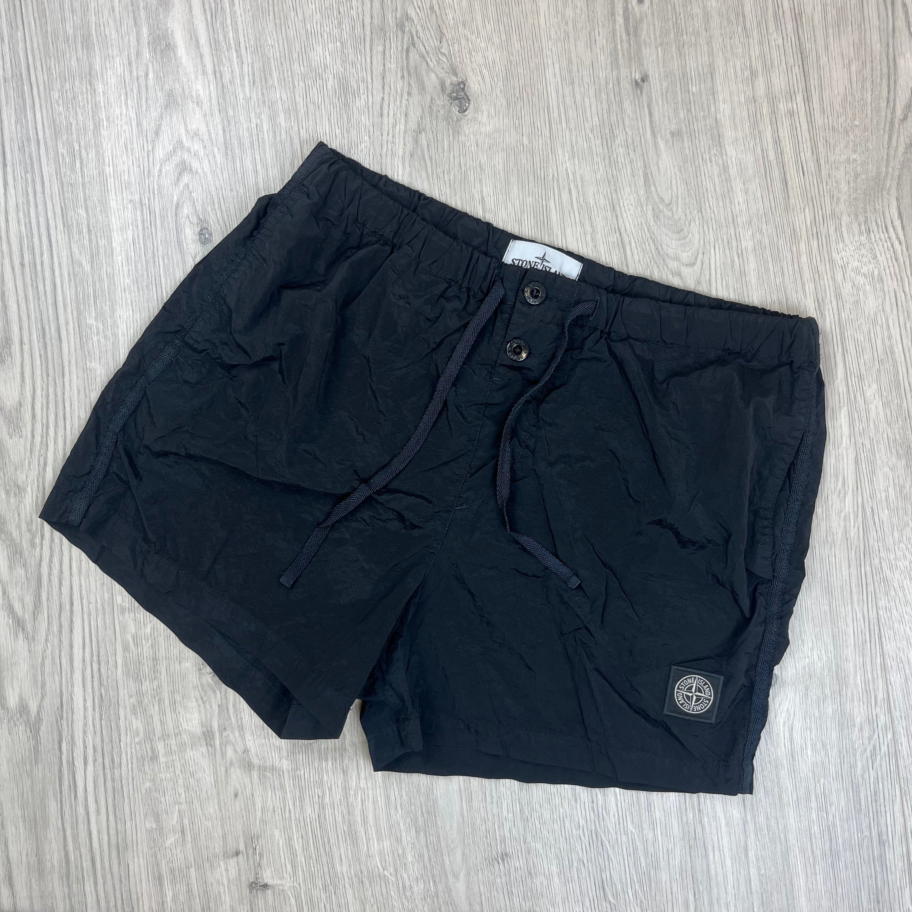 Stone Island Swim Shorts - Black