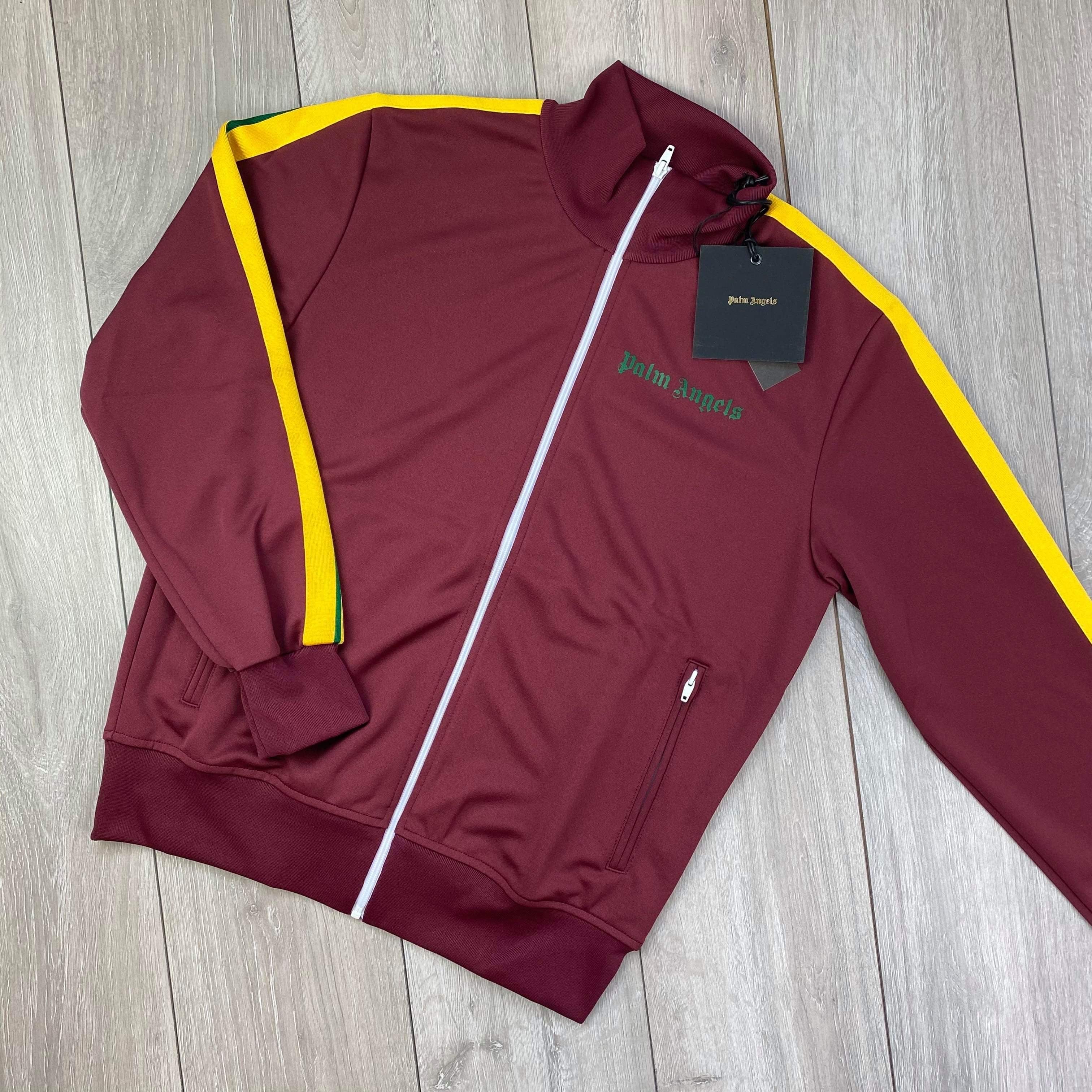Palm Angels Track Jacket - Maroon