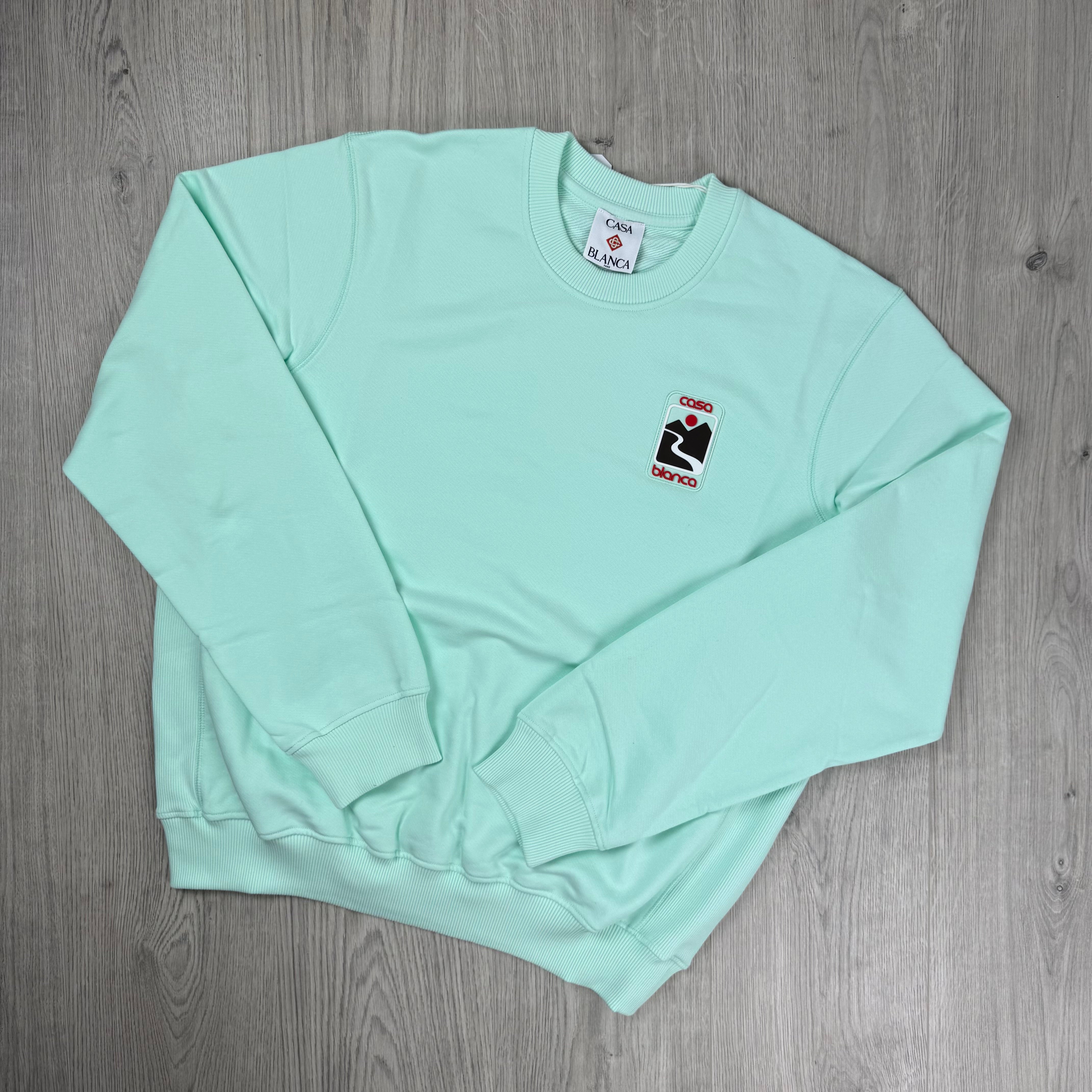 Casablanca 'Sunset Valley' Sweatshirt - Mint