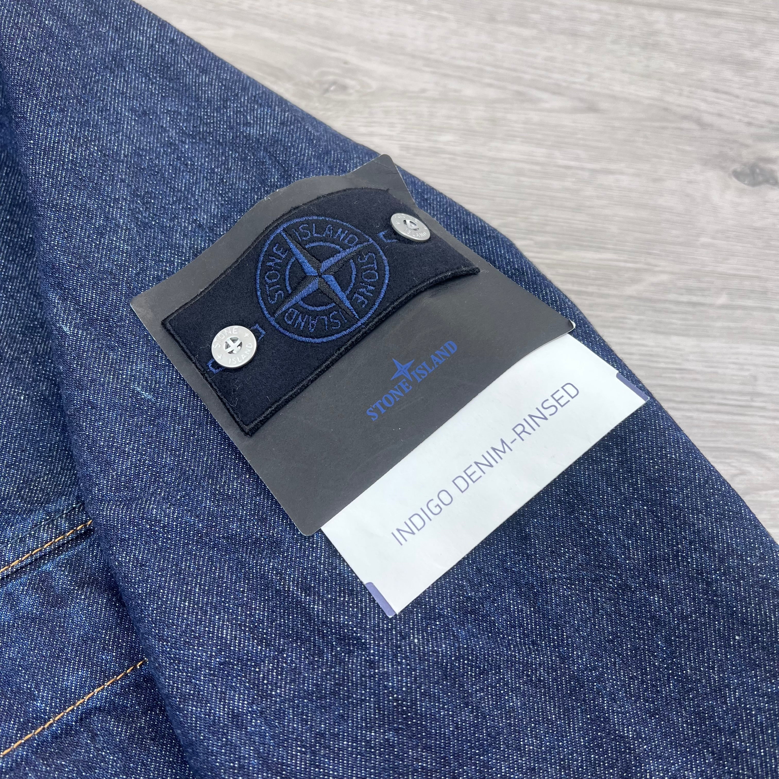 Stone Island Denim Jacket - Blue