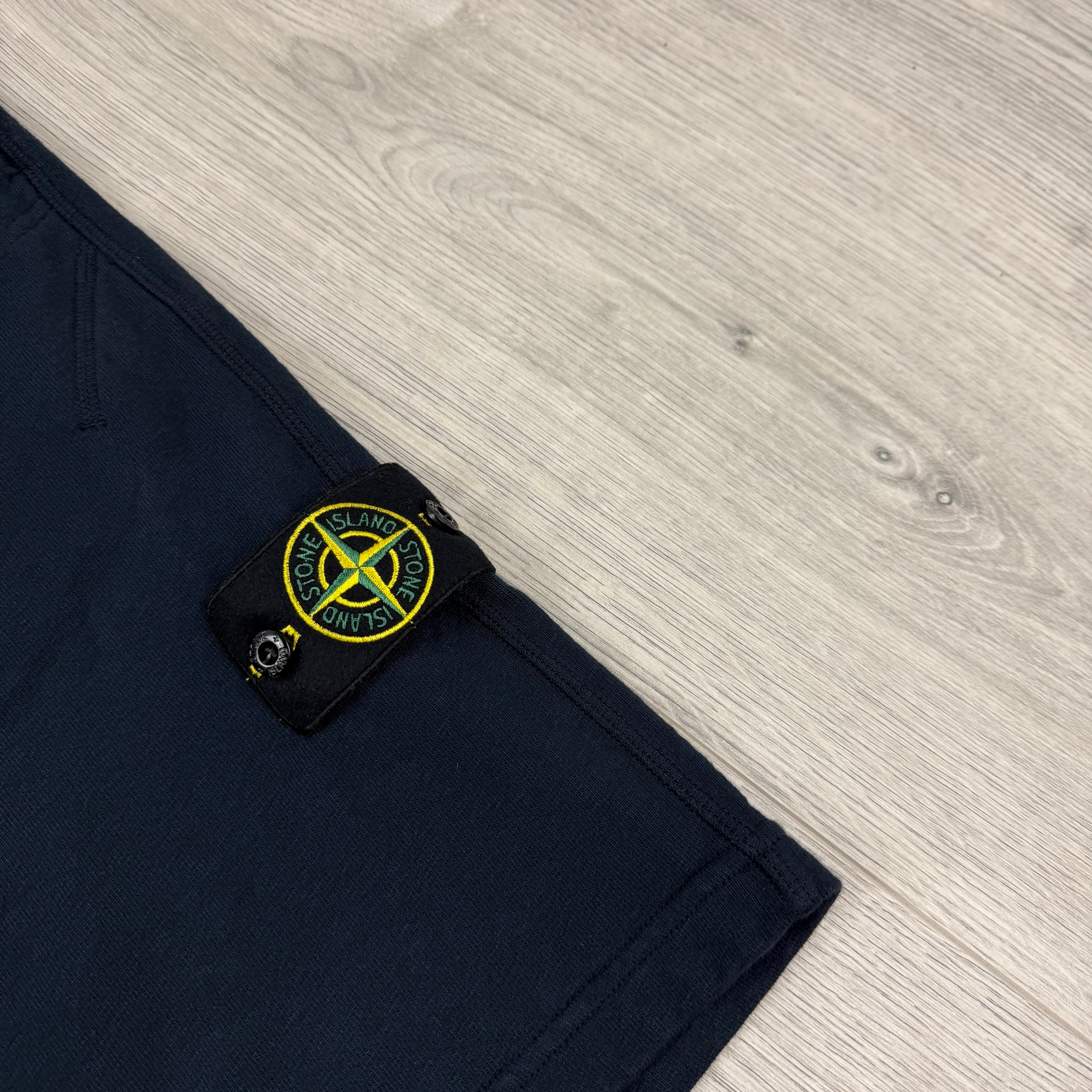 Stone Island Jersey Shorts - Navy