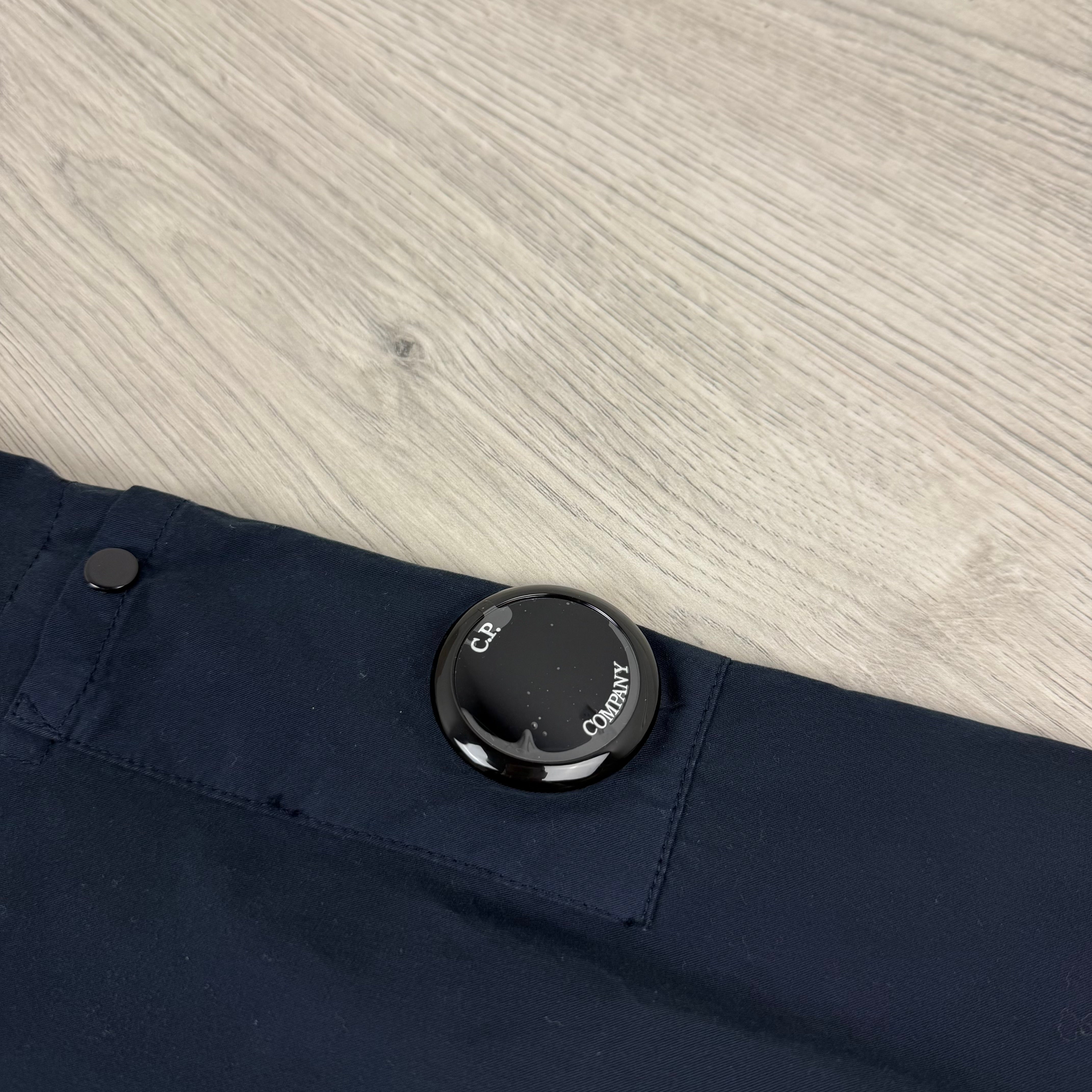 CP Company Button Overshirt - Navy