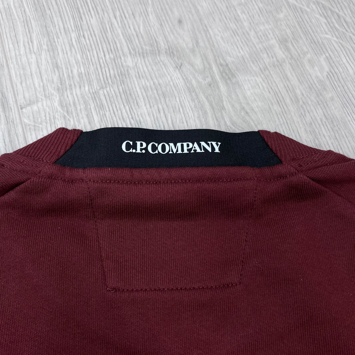 CP Company Raised Fleece Sweatshirt - Andorra Red