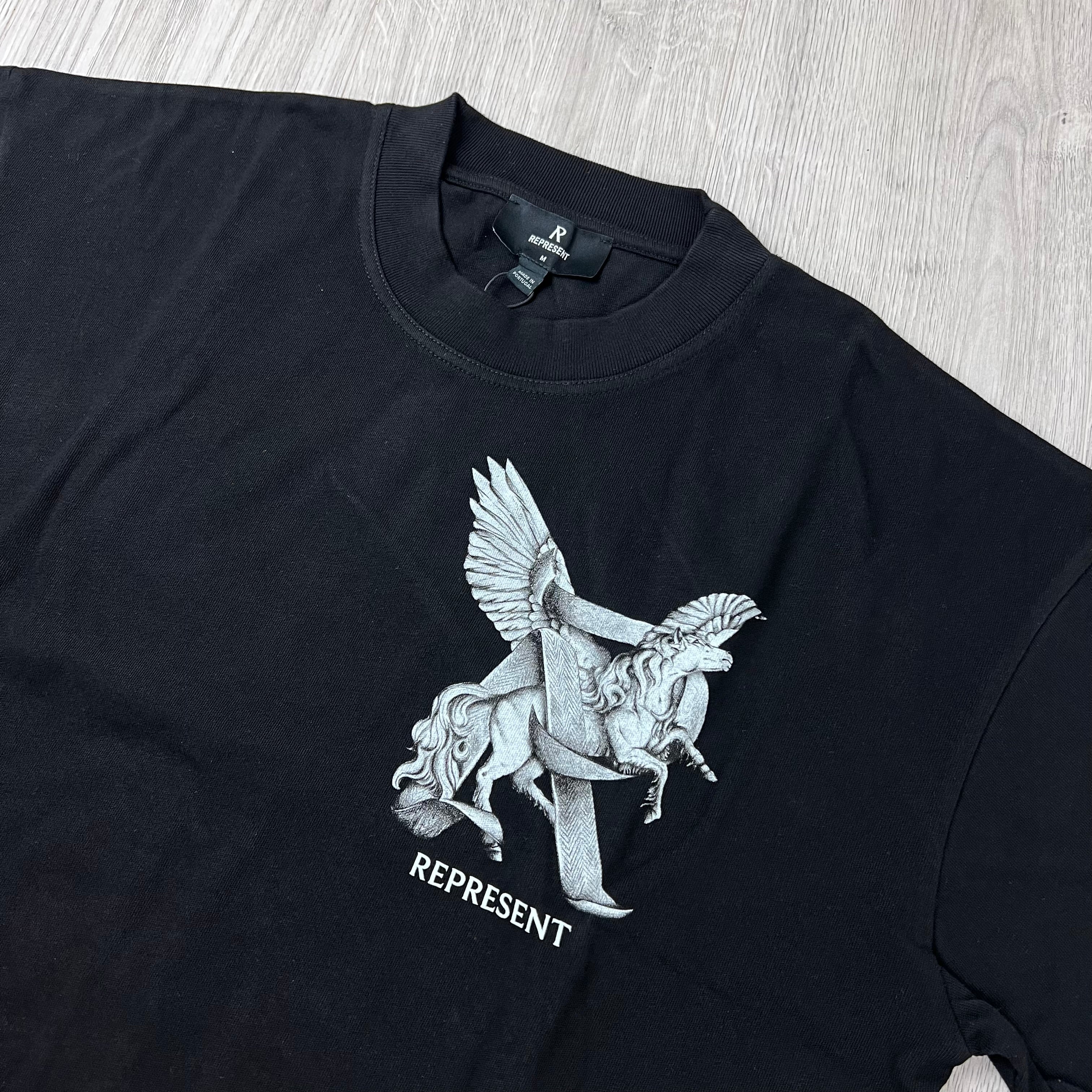 Represent 'Motion' T-Shirt -  Jet Black