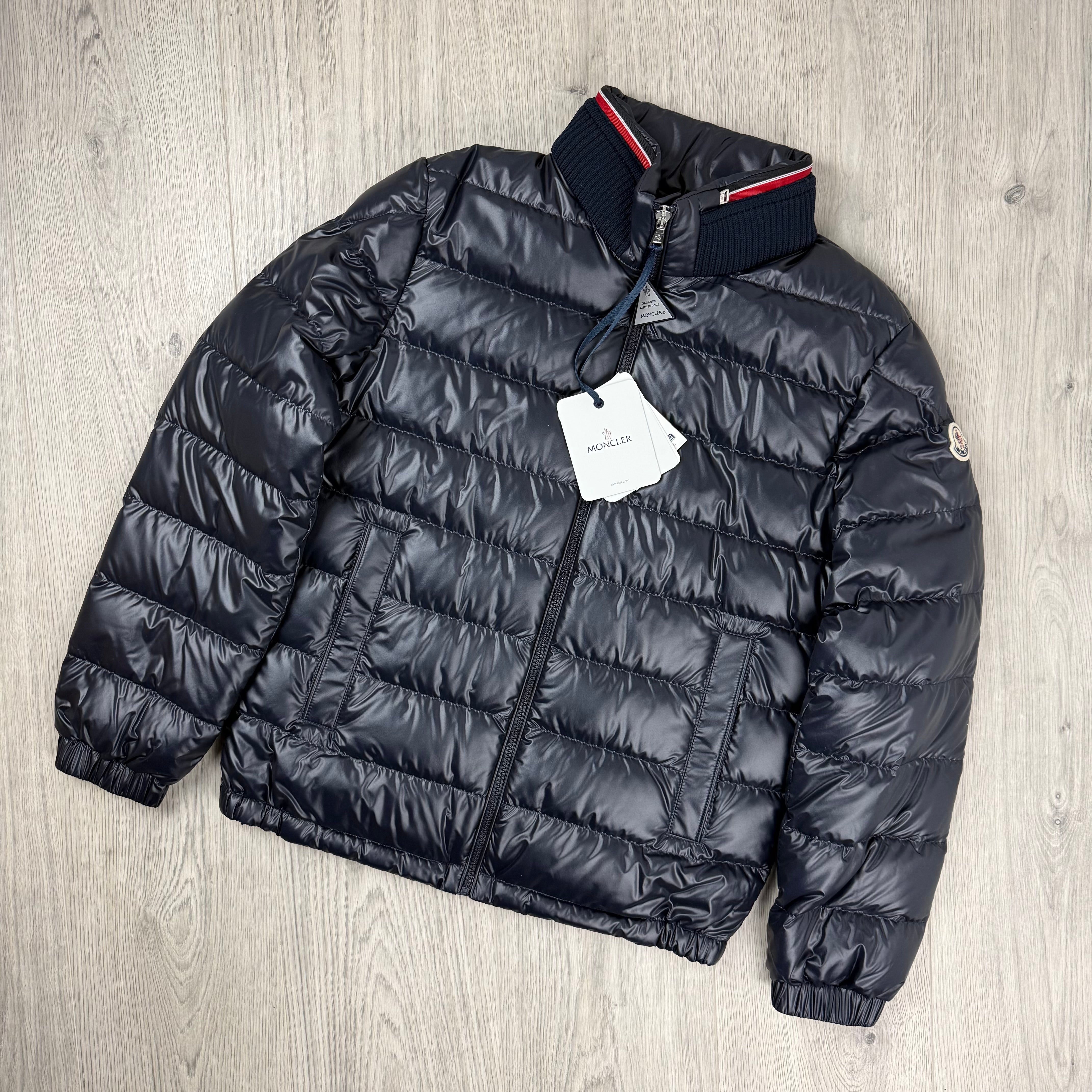 Moncler Junior Brendann Down Jacket - Navy
