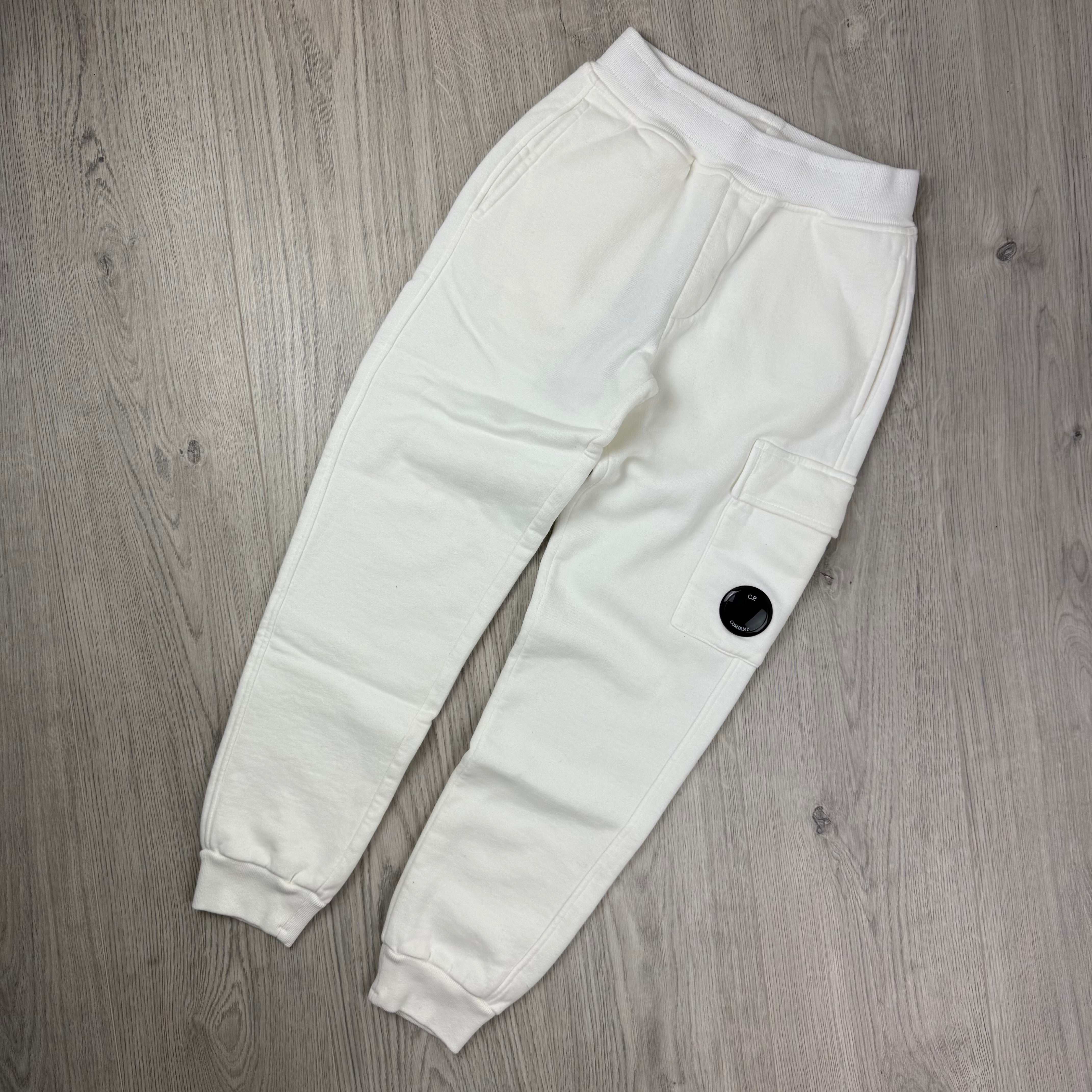 CP Company Junior Sweatpants - White
