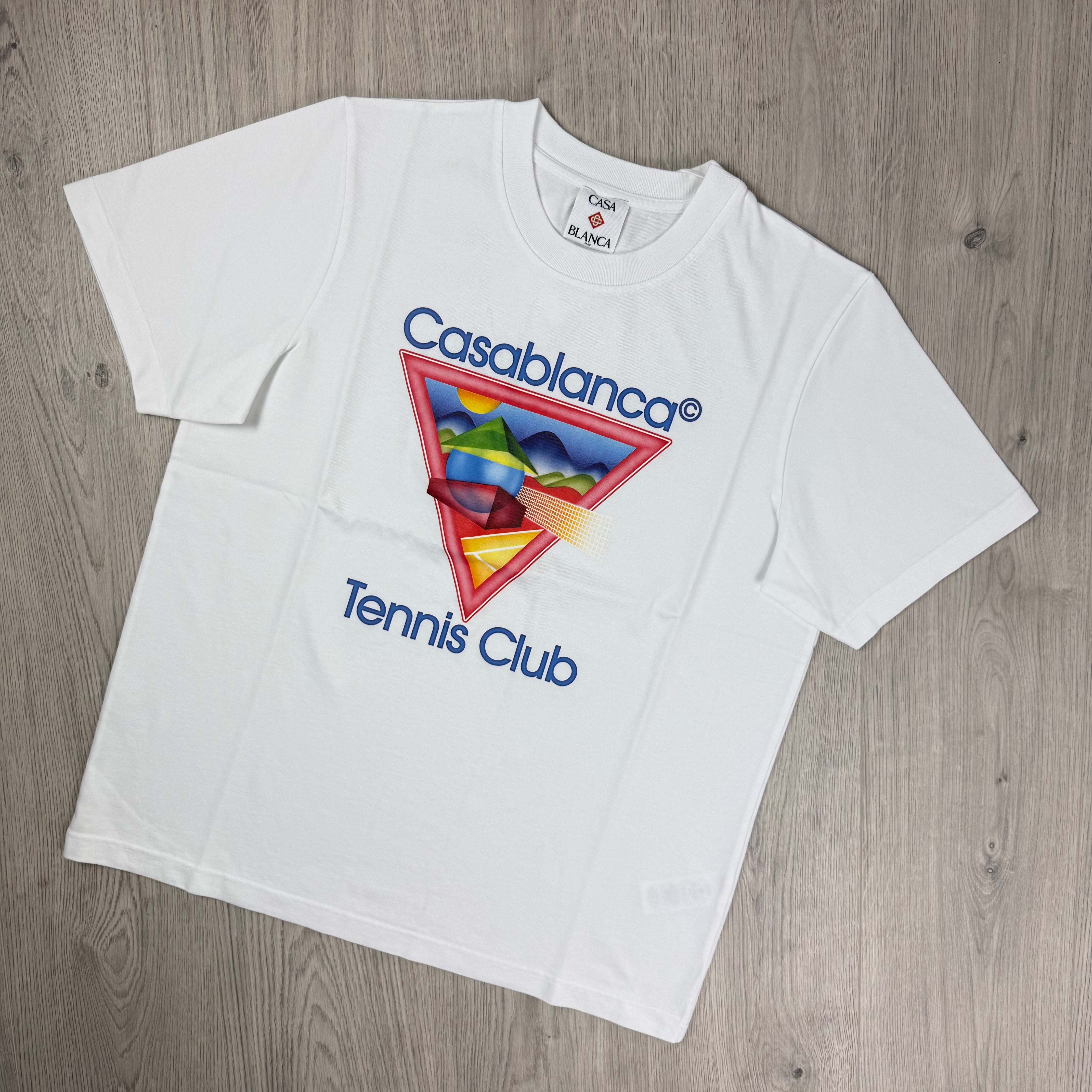 Casablanca 'Tennis Club' T-Shirt - White