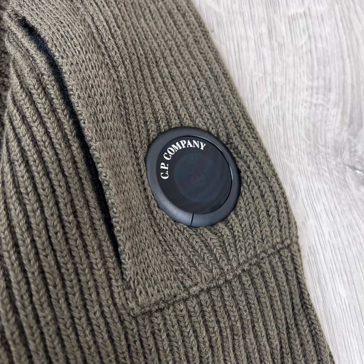 CP Company Knit Sweatshirt - Ivy Green