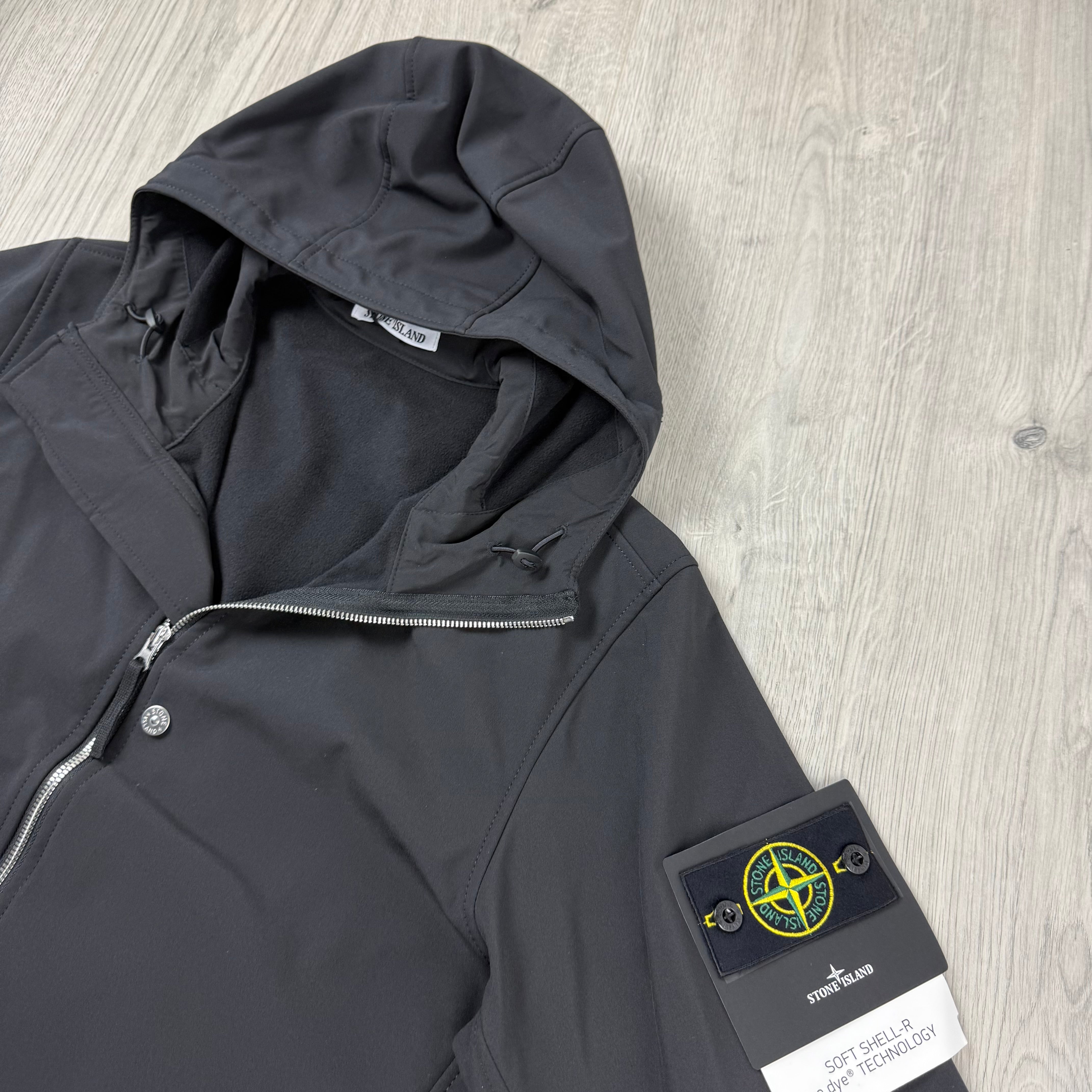 Stone Island Shell Jacket - Black