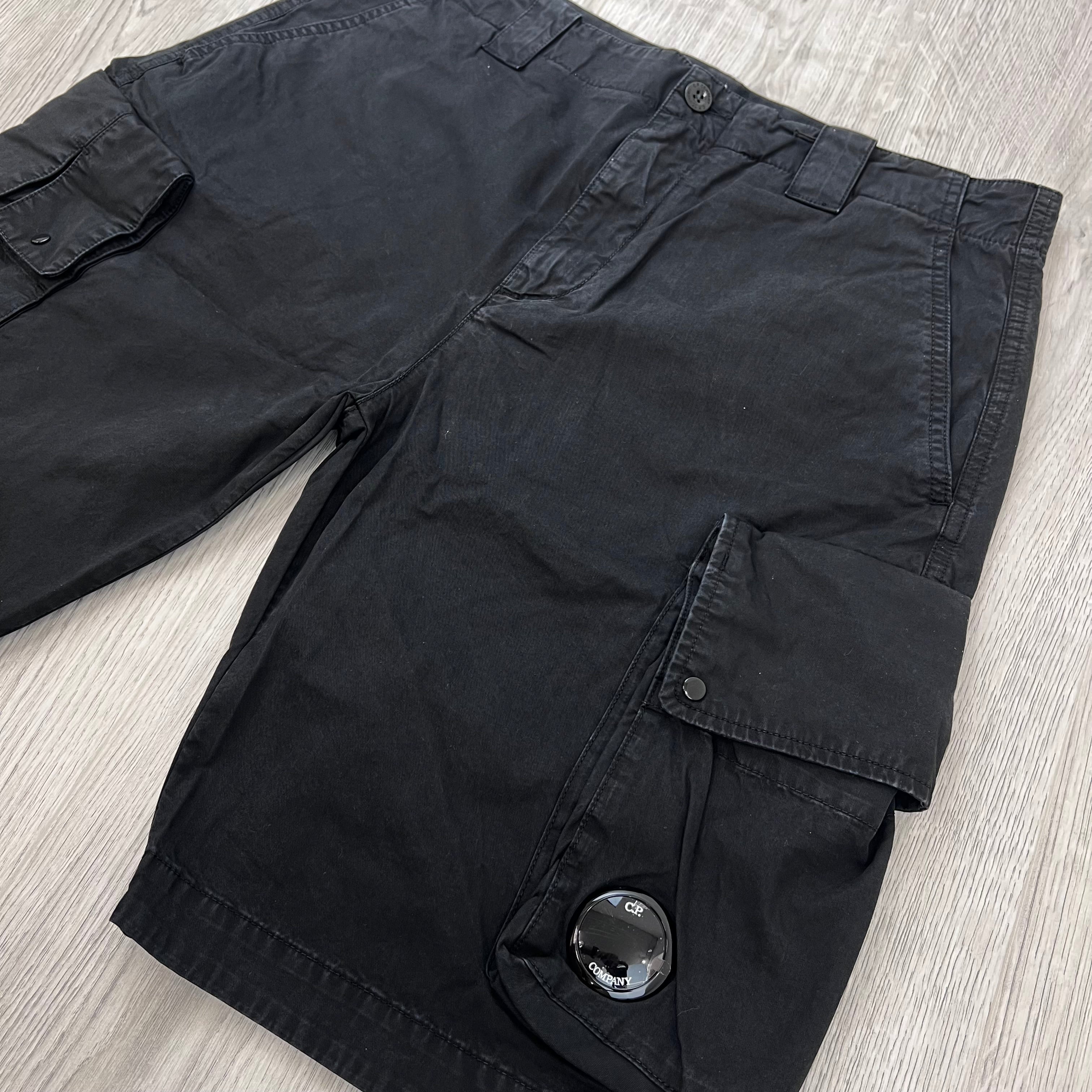 CP Company Cargo Shorts - Black