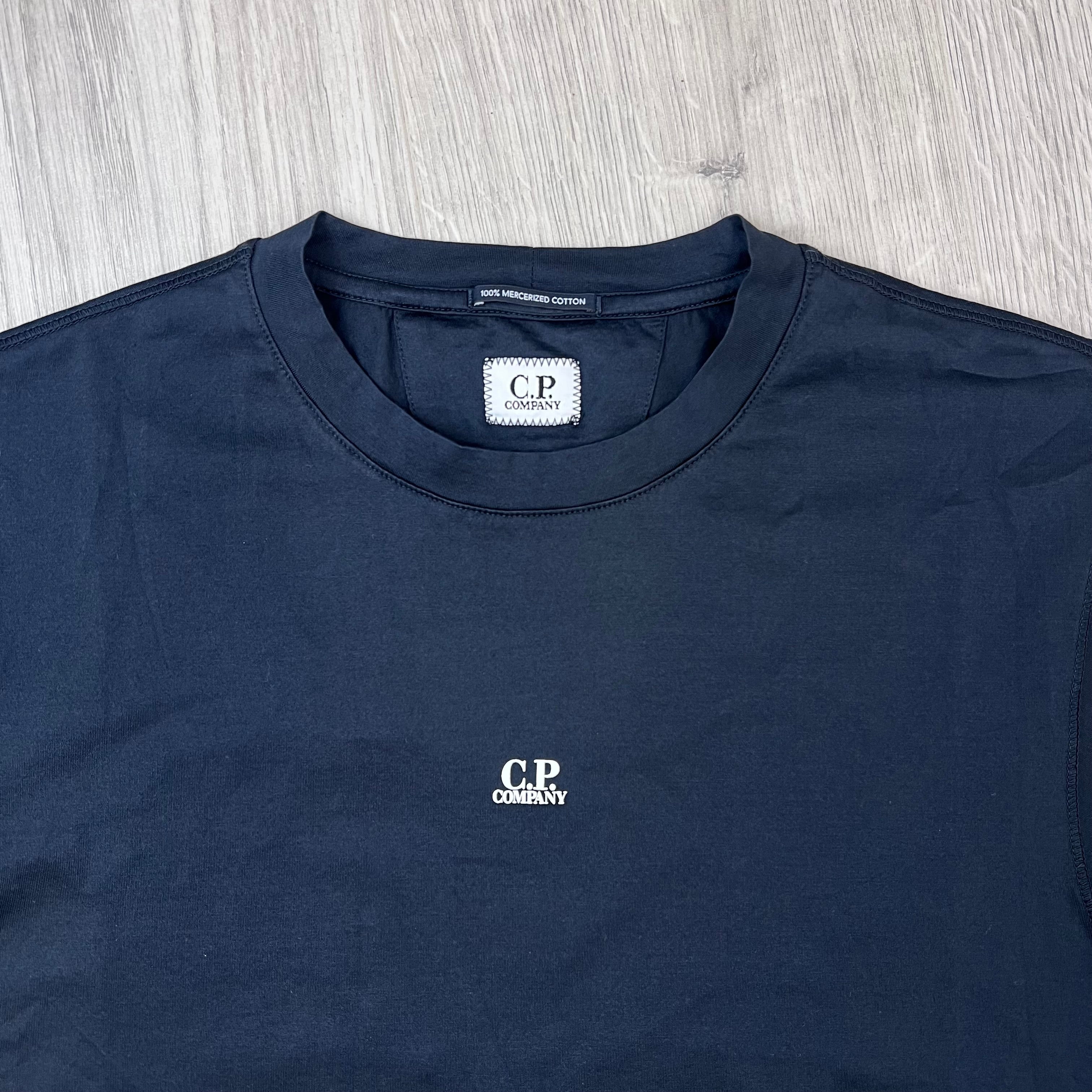 CP Company Logo T-Shirt - Navy